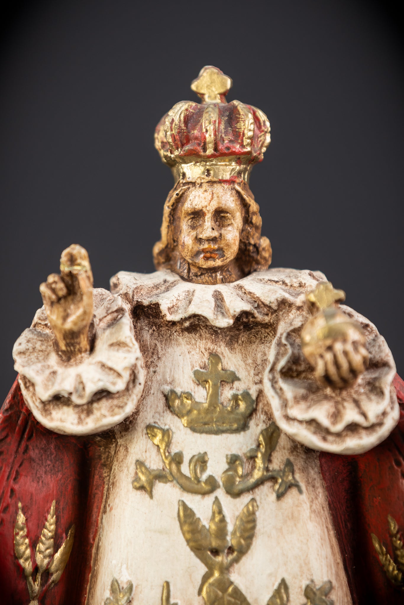 Infant Jesus of Prague Plaster Statue | 10.4"