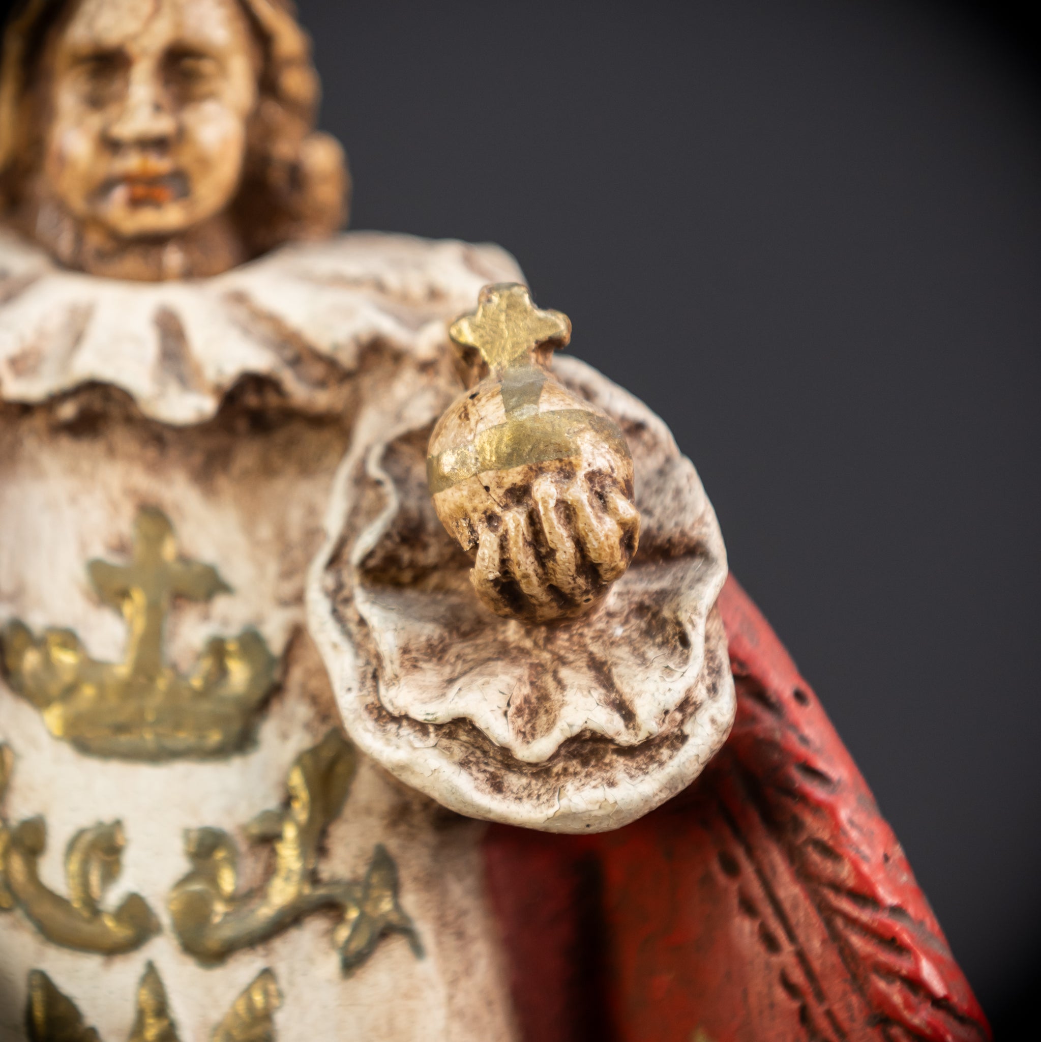 Infant Jesus of Prague Plaster Statue | 10.4"