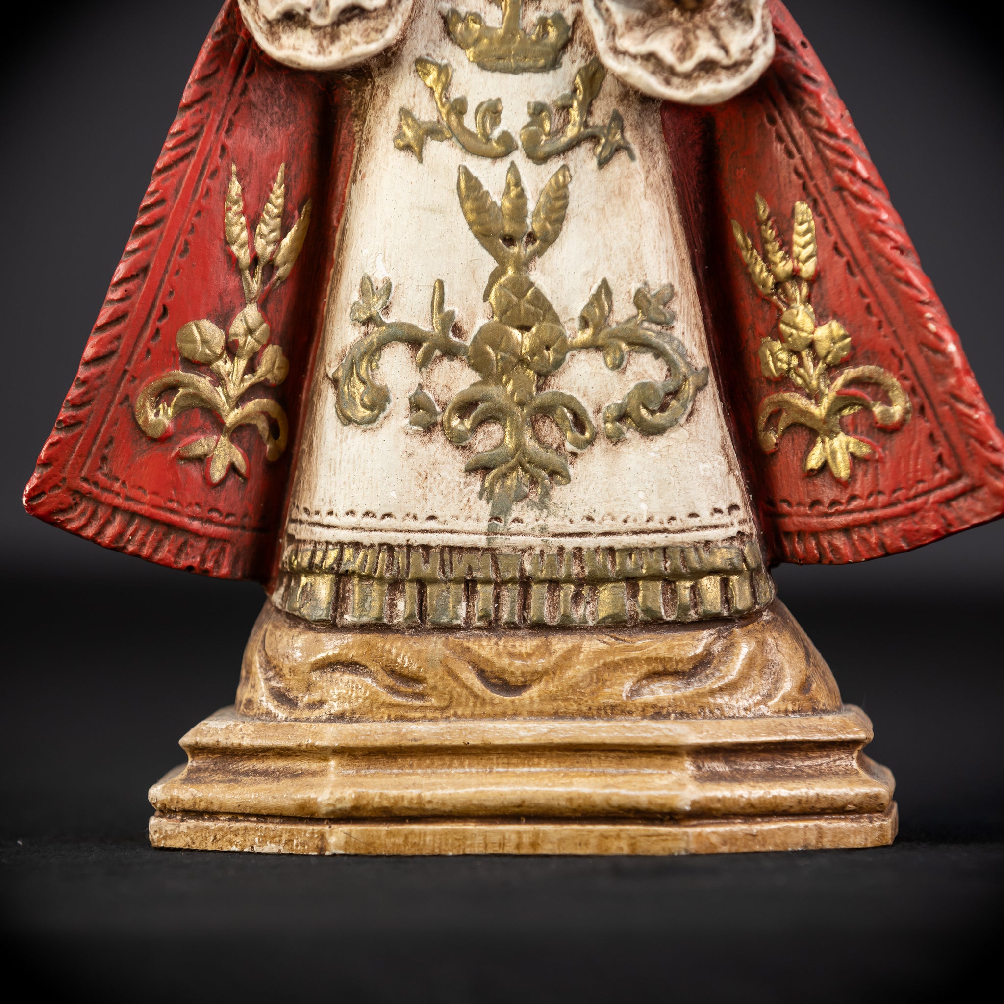 Infant Jesus of Prague Plaster Statue | 10.4"