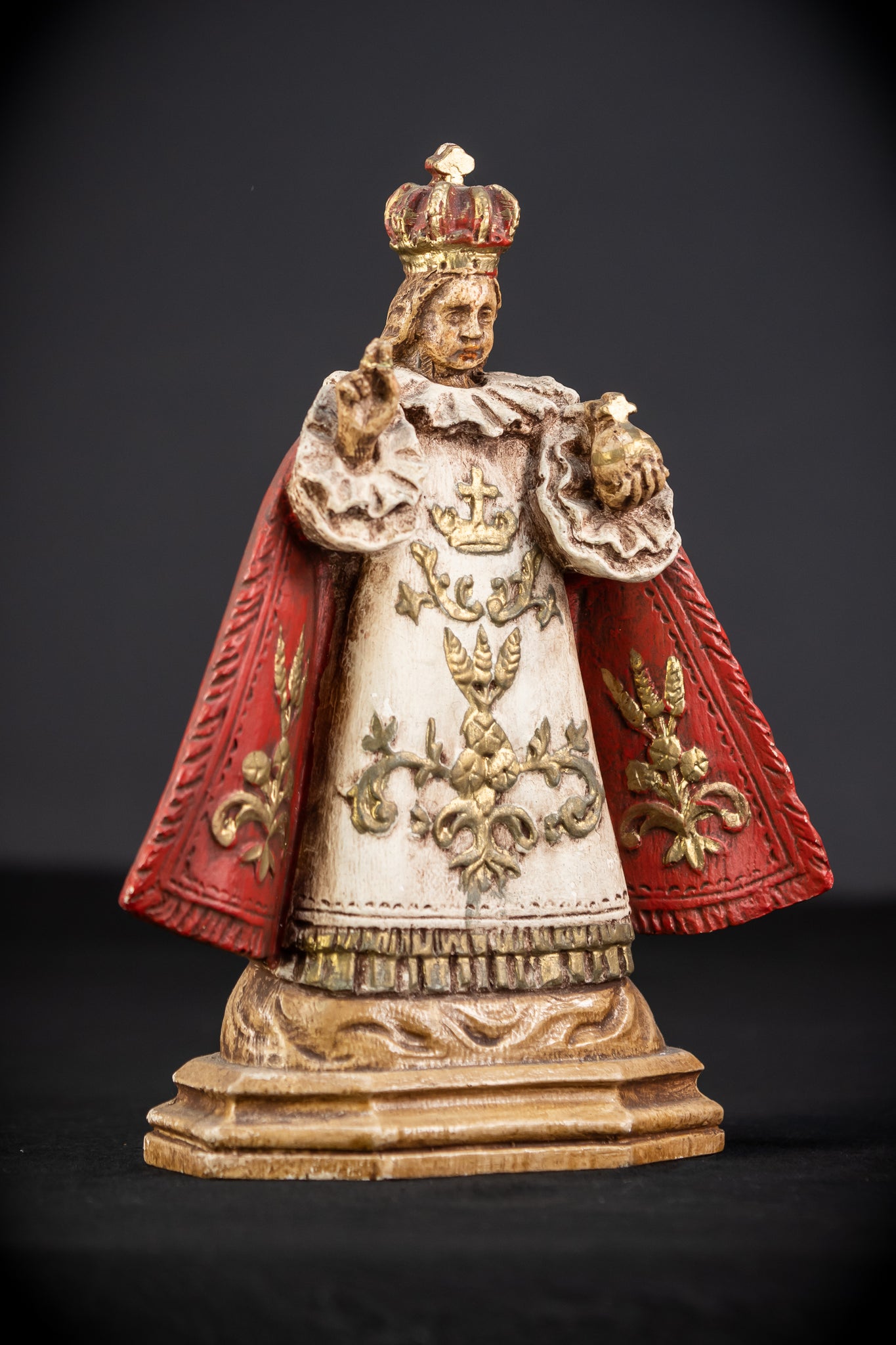 Infant Jesus of Prague Plaster Statue | 10.4"