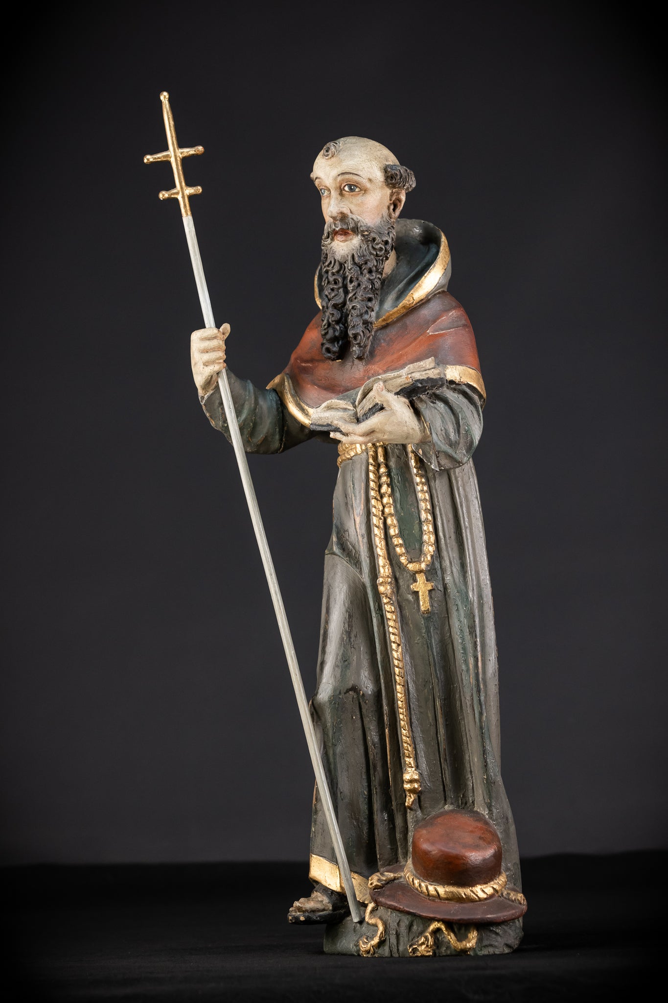 St Jacob The Apostle | 1700s Antique | 23.6" / 60 cm