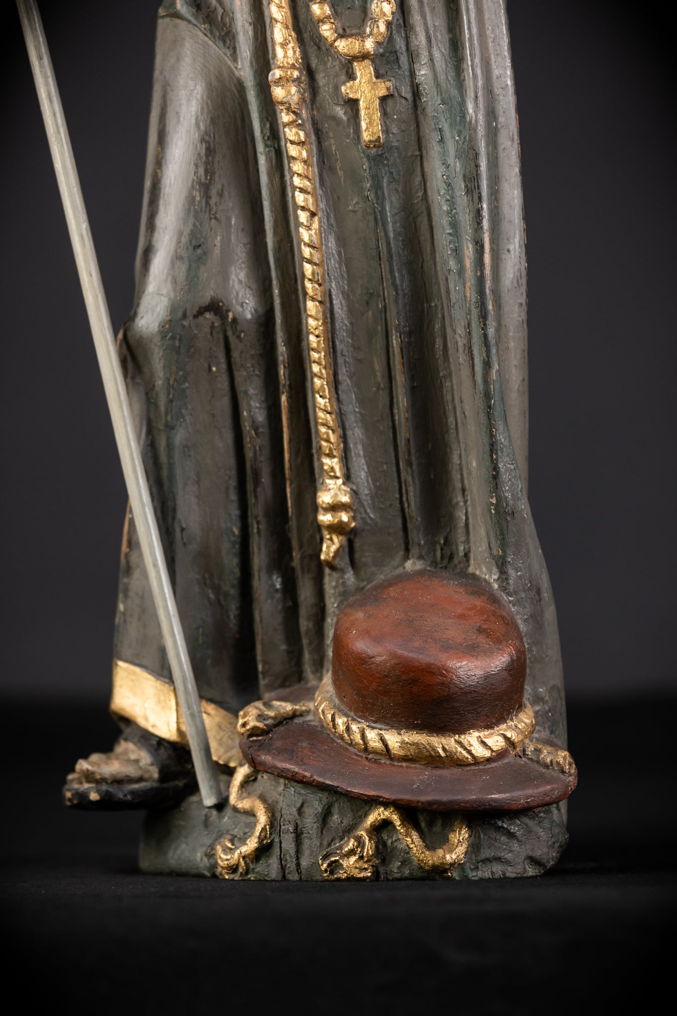 St Jacob The Apostle | 1700s Antique | 23.6" / 60 cm