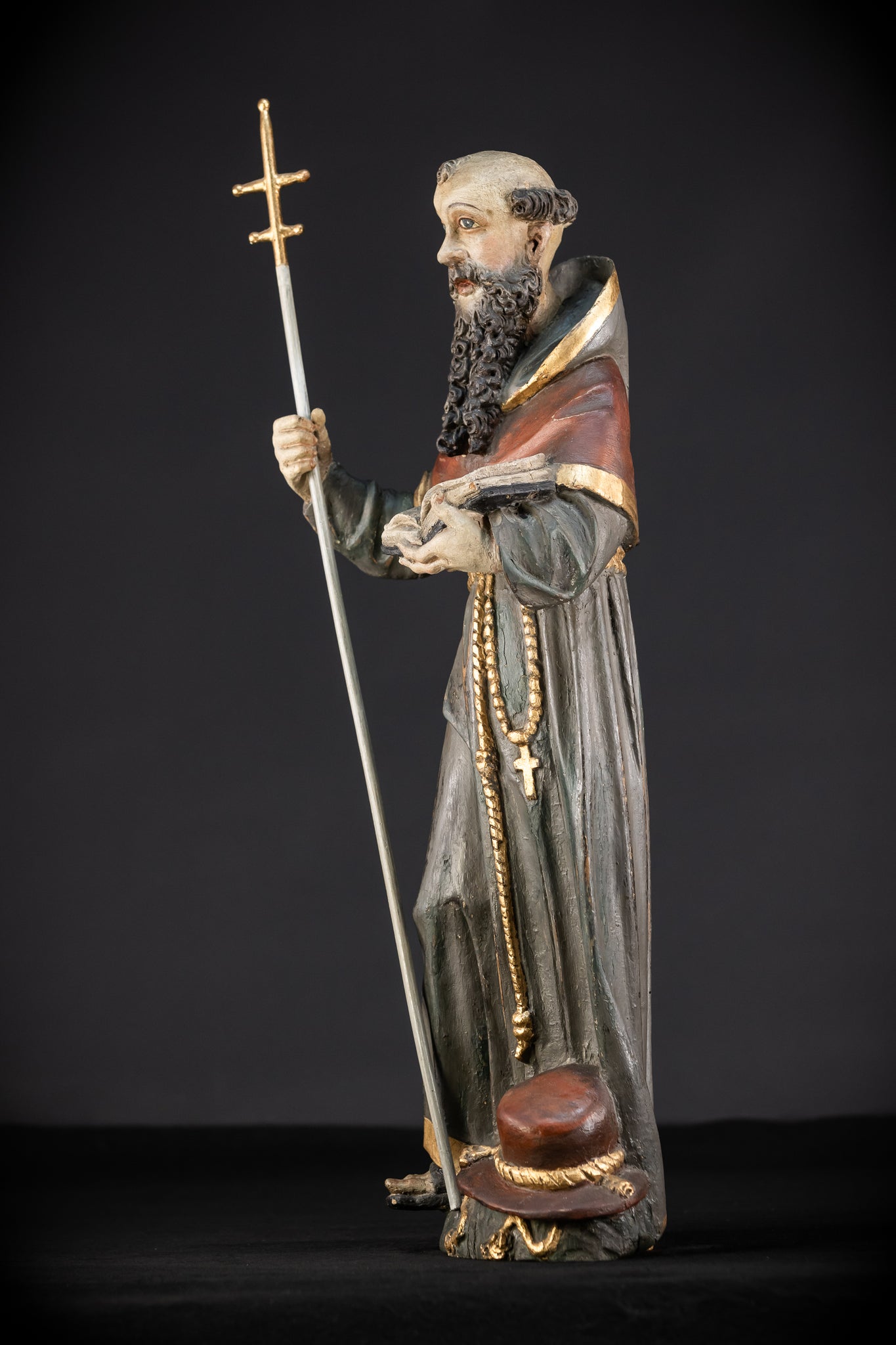 St Jacob The Apostle | 1700s Antique | 23.6" / 60 cm