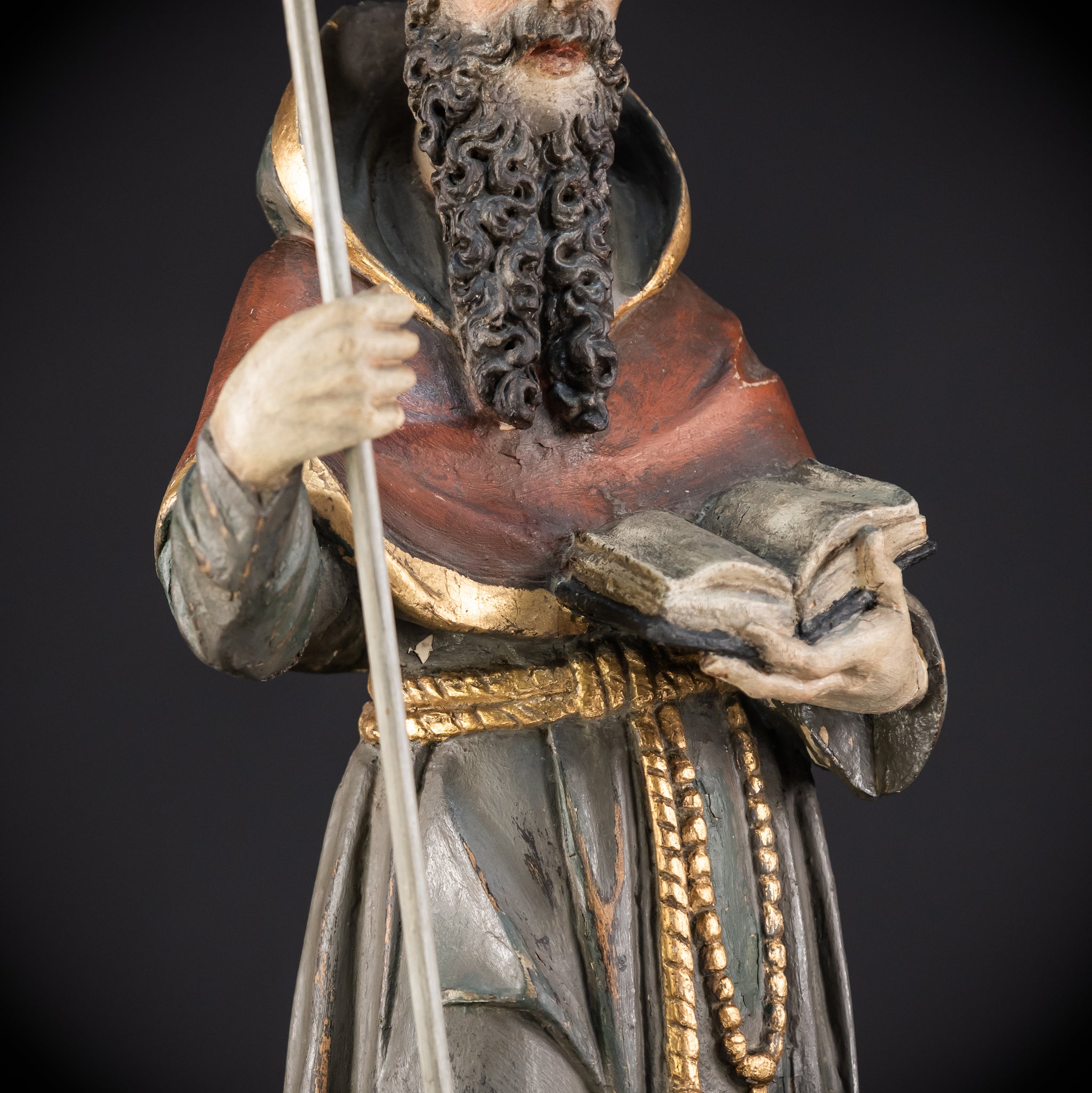 St Jacob The Apostle | 1700s Antique | 23.6" / 60 cm