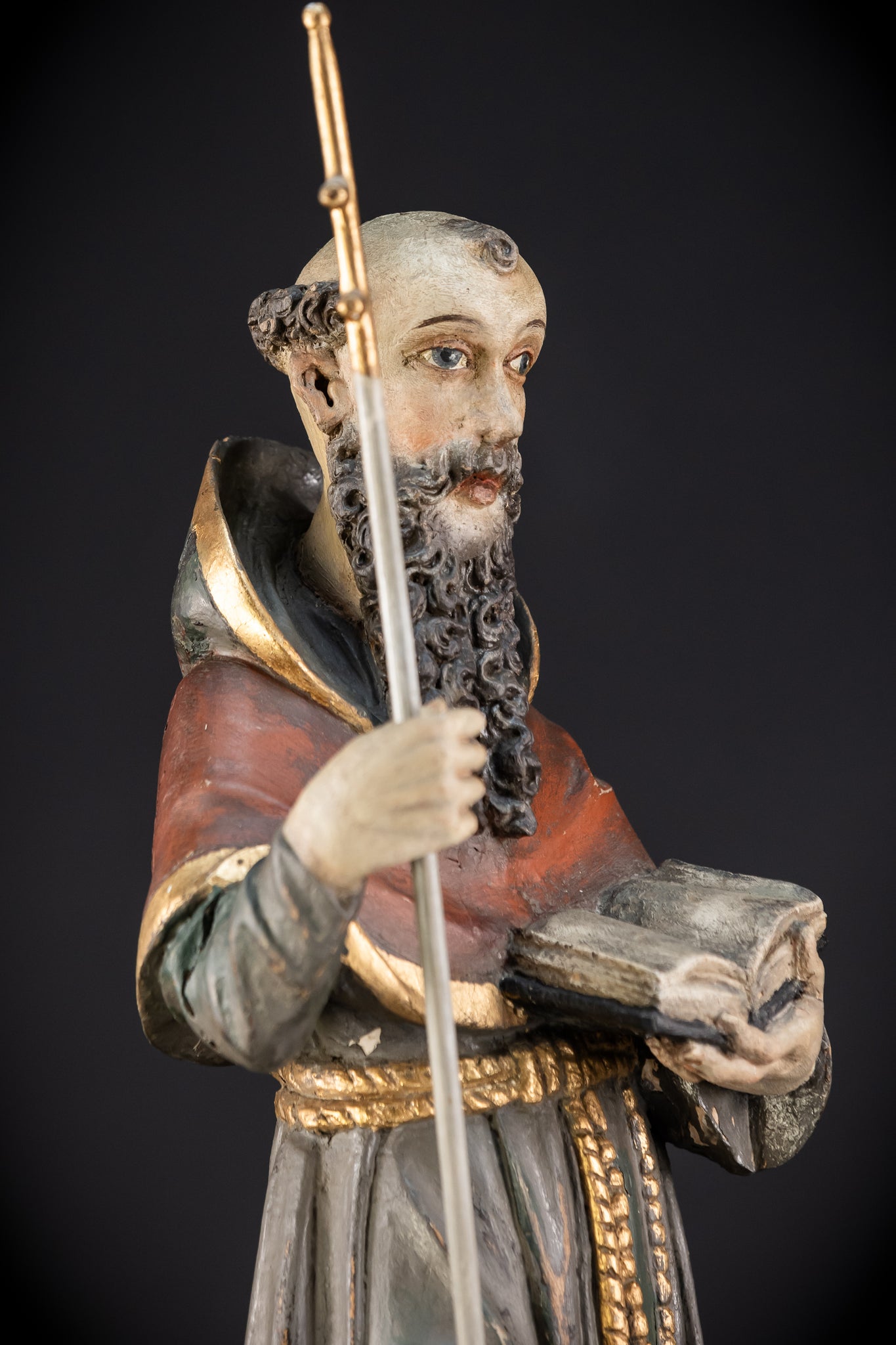 St Jacob The Apostle | 1700s Antique | 23.6" / 60 cm