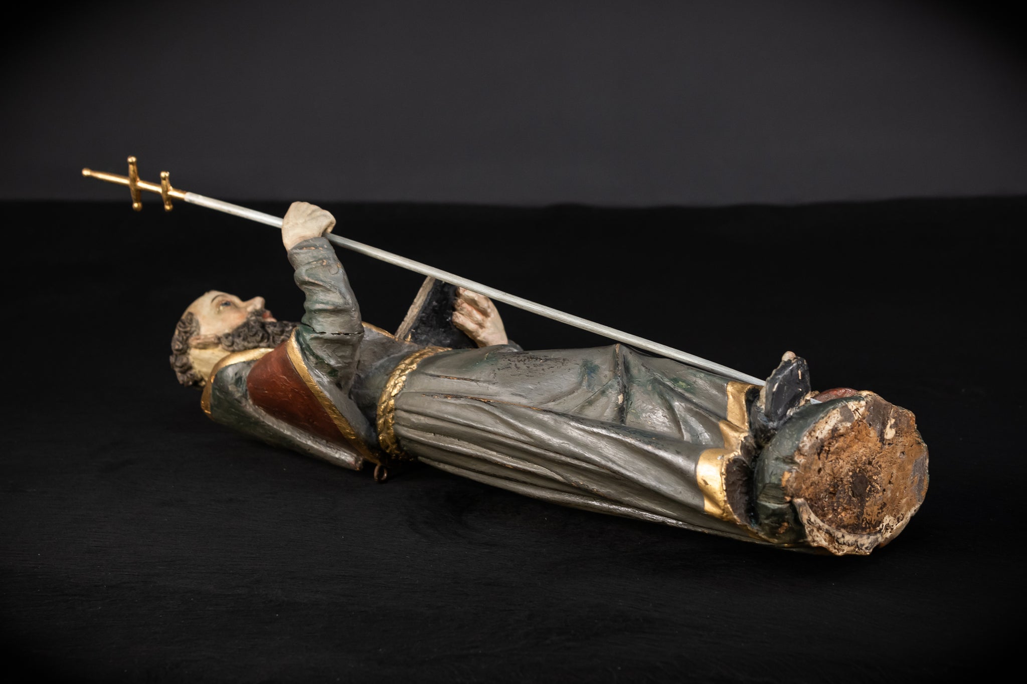 St Jacob The Apostle | 1700s Antique | 23.6" / 60 cm