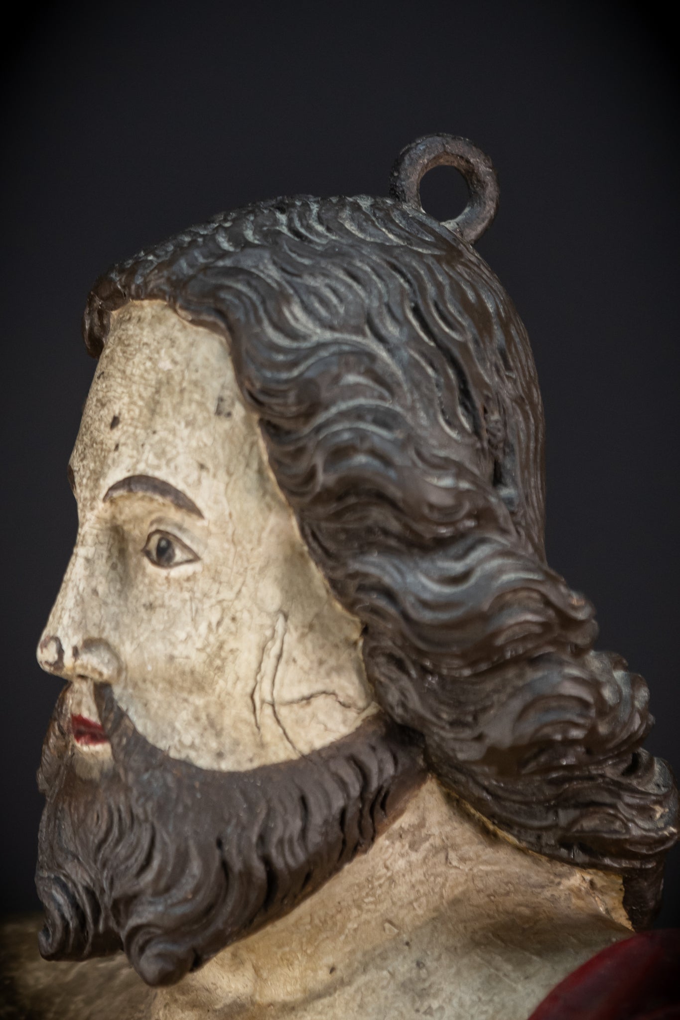 Ressurection of Jesus Wood | 1700s Antique | 28.3"