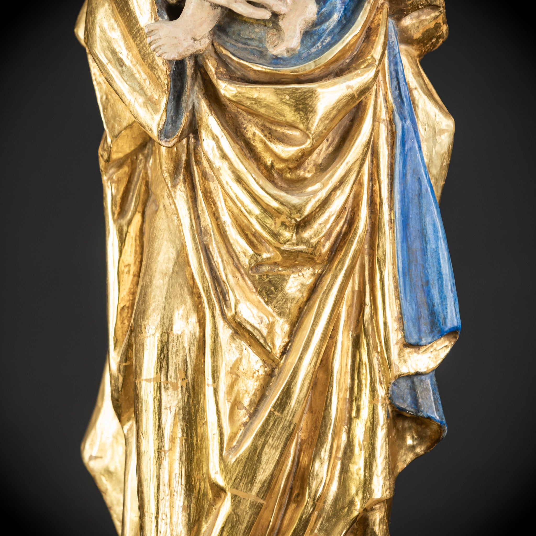 Virgin Mary Child Jesus | Vintage Mid 1900s | 28”