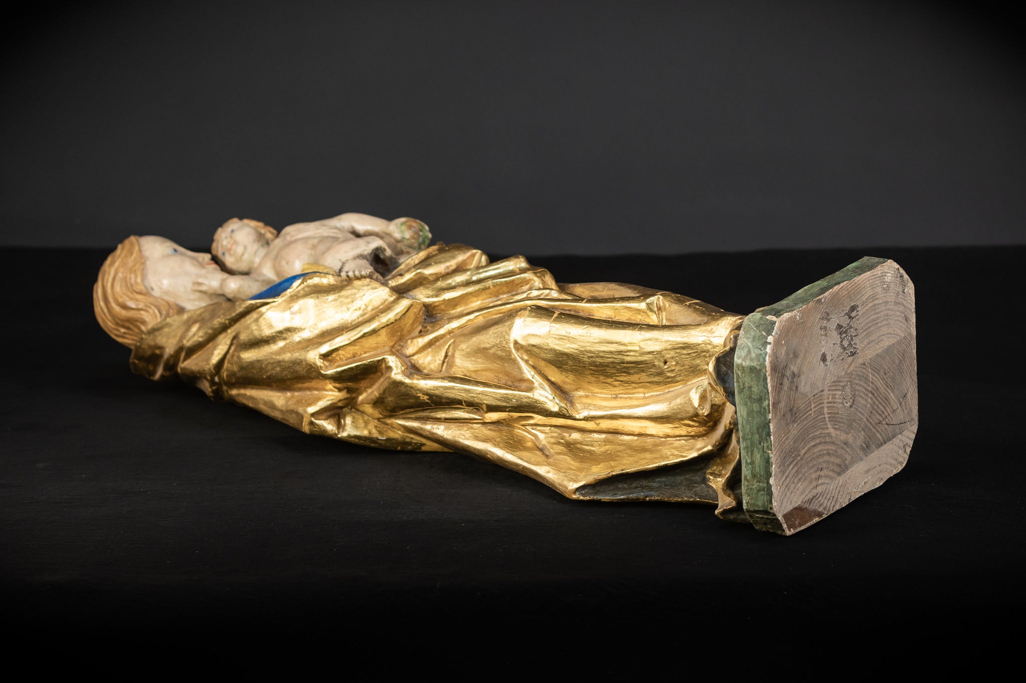 Virgin Mary Child Jesus | Vintage Mid 1900s | 28”