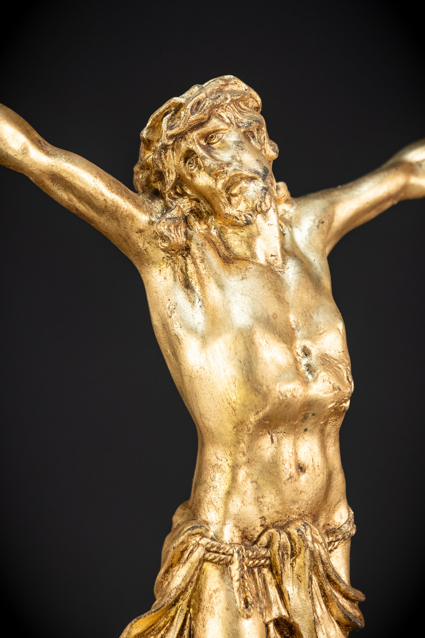 Corpus Christi Gilded Bronze | 19th Century | 20"