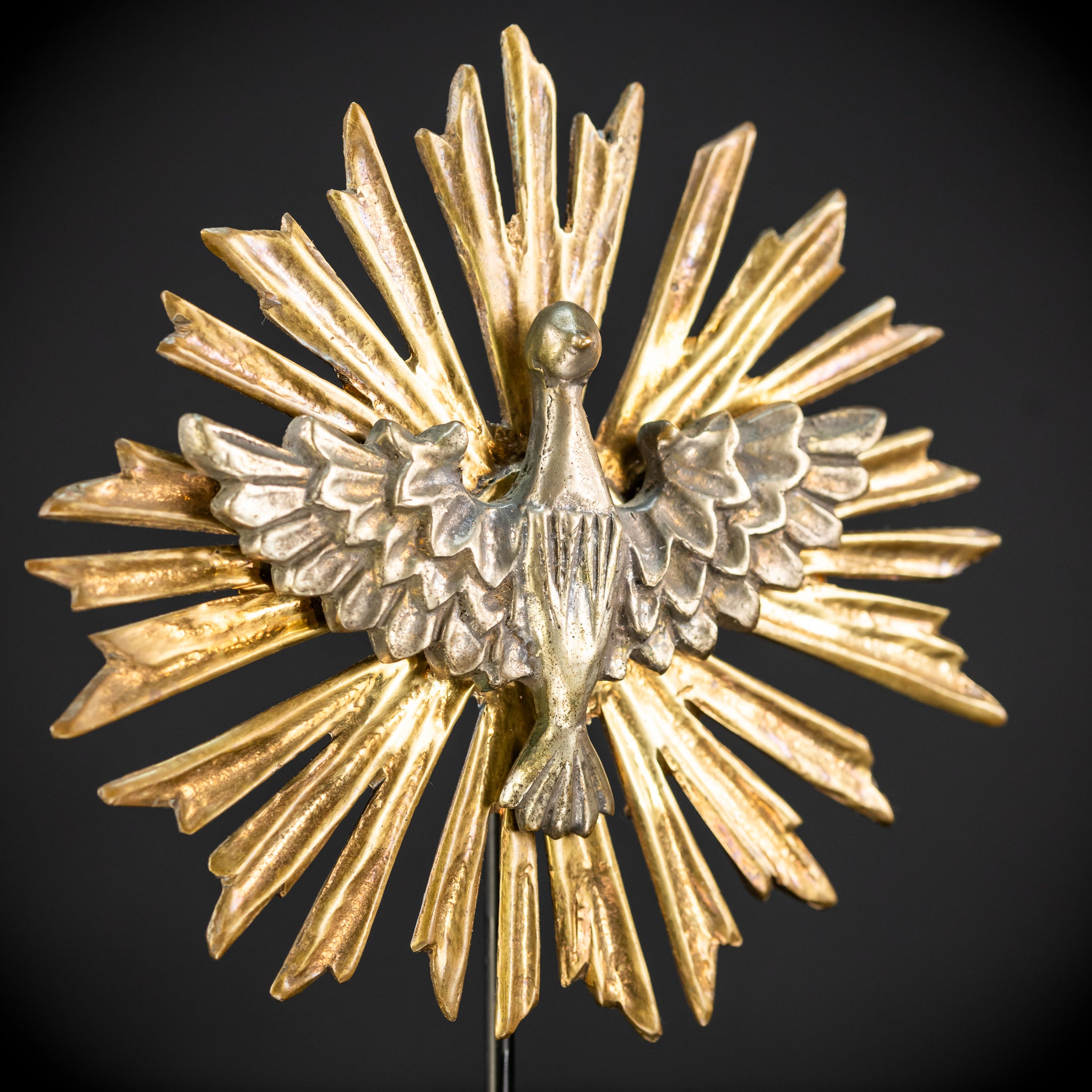 God The Holy Spirit Sculpture Bronze | Late 1800s - Early 1900s | 5.7" / 14.5 cm