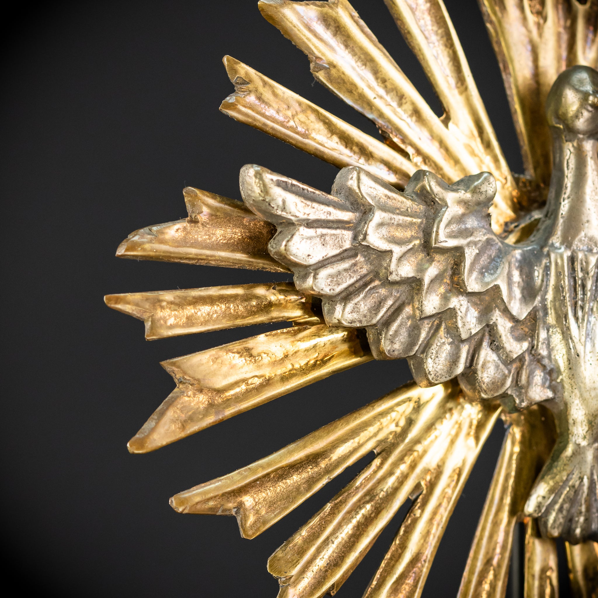 God The Holy Spirit Sculpture Bronze | Late 1800s - Early 1900s | 5.7" / 14.5 cm