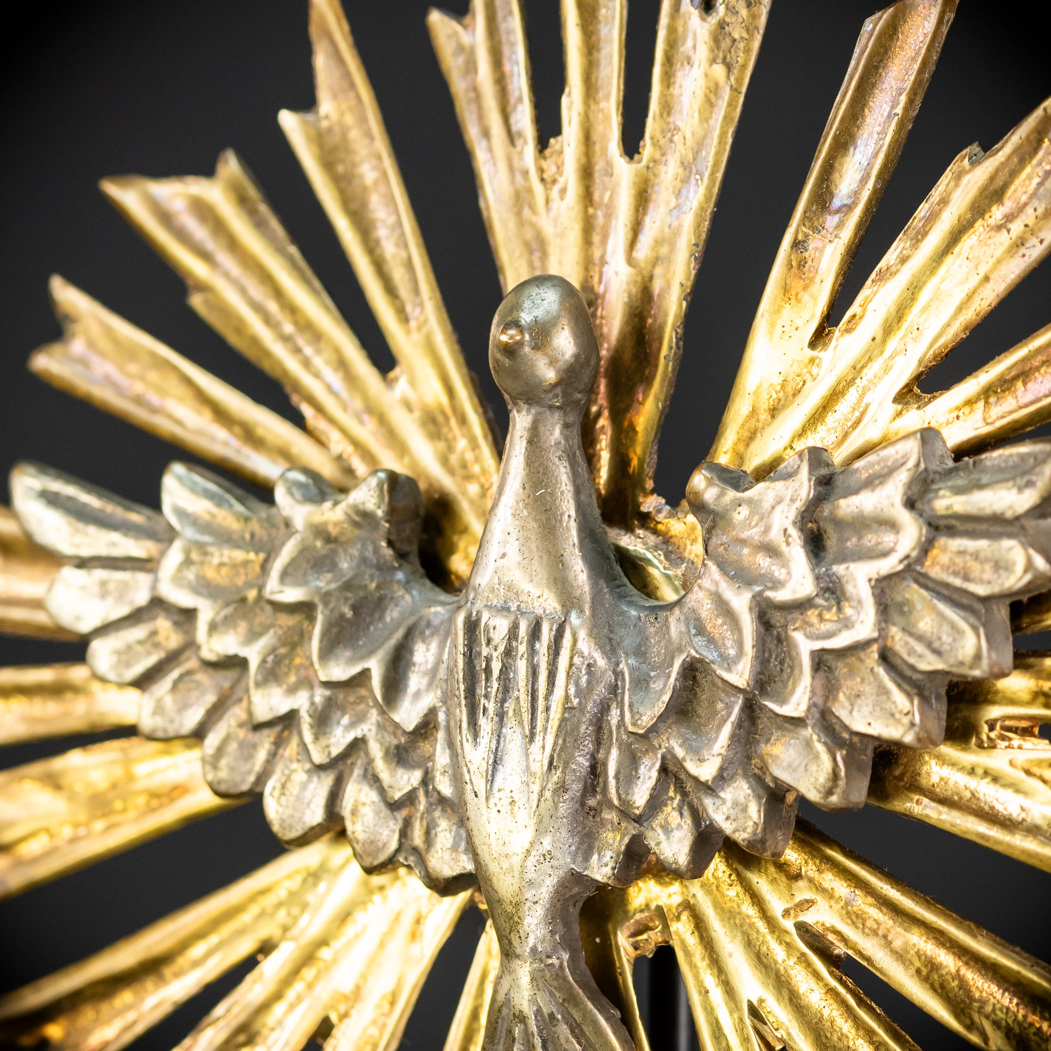 God The Holy Spirit Sculpture Bronze | Late 1800s - Early 1900s | 5.7" / 14.5 cm