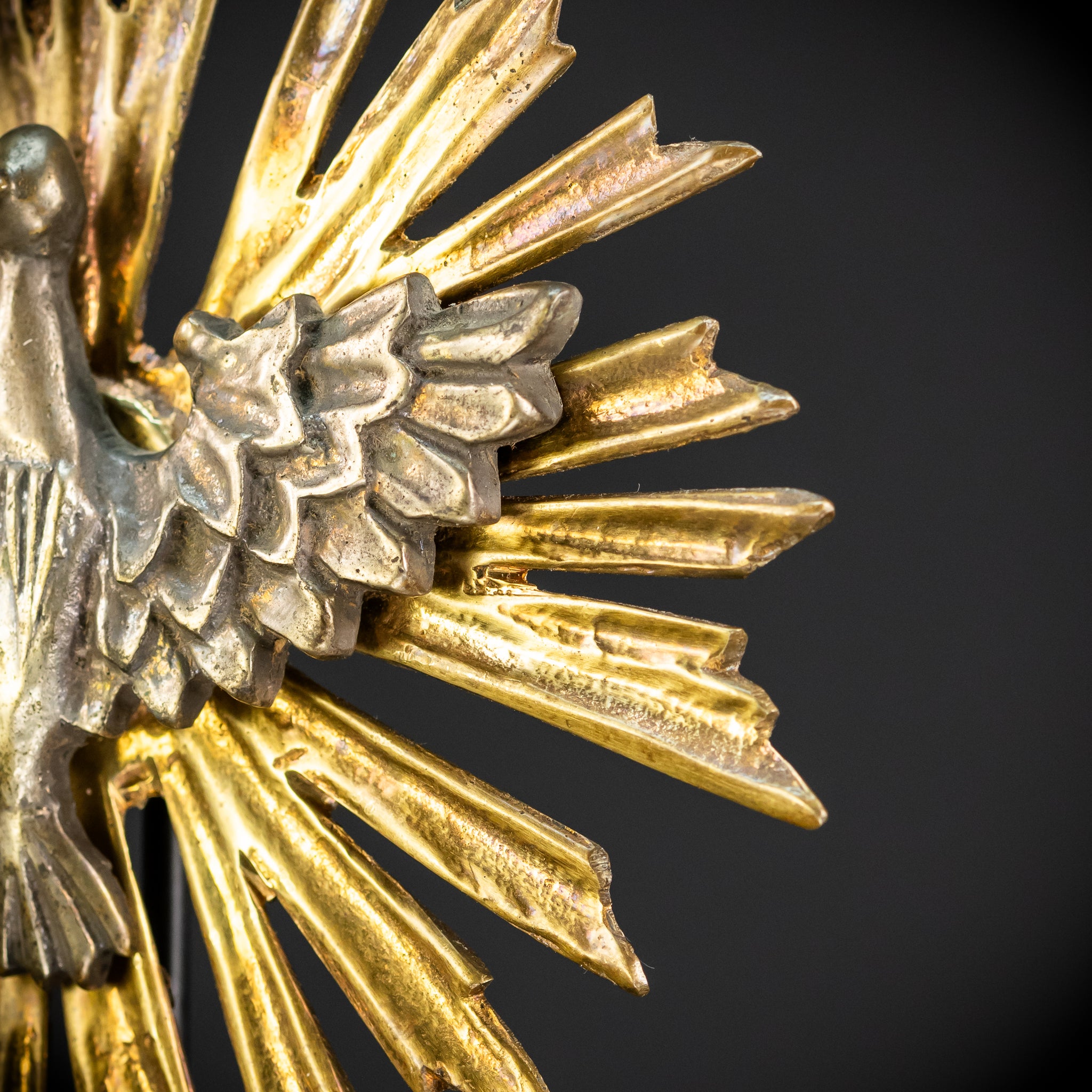 God The Holy Spirit Sculpture Bronze | Late 1800s - Early 1900s | 5.7" / 14.5 cm