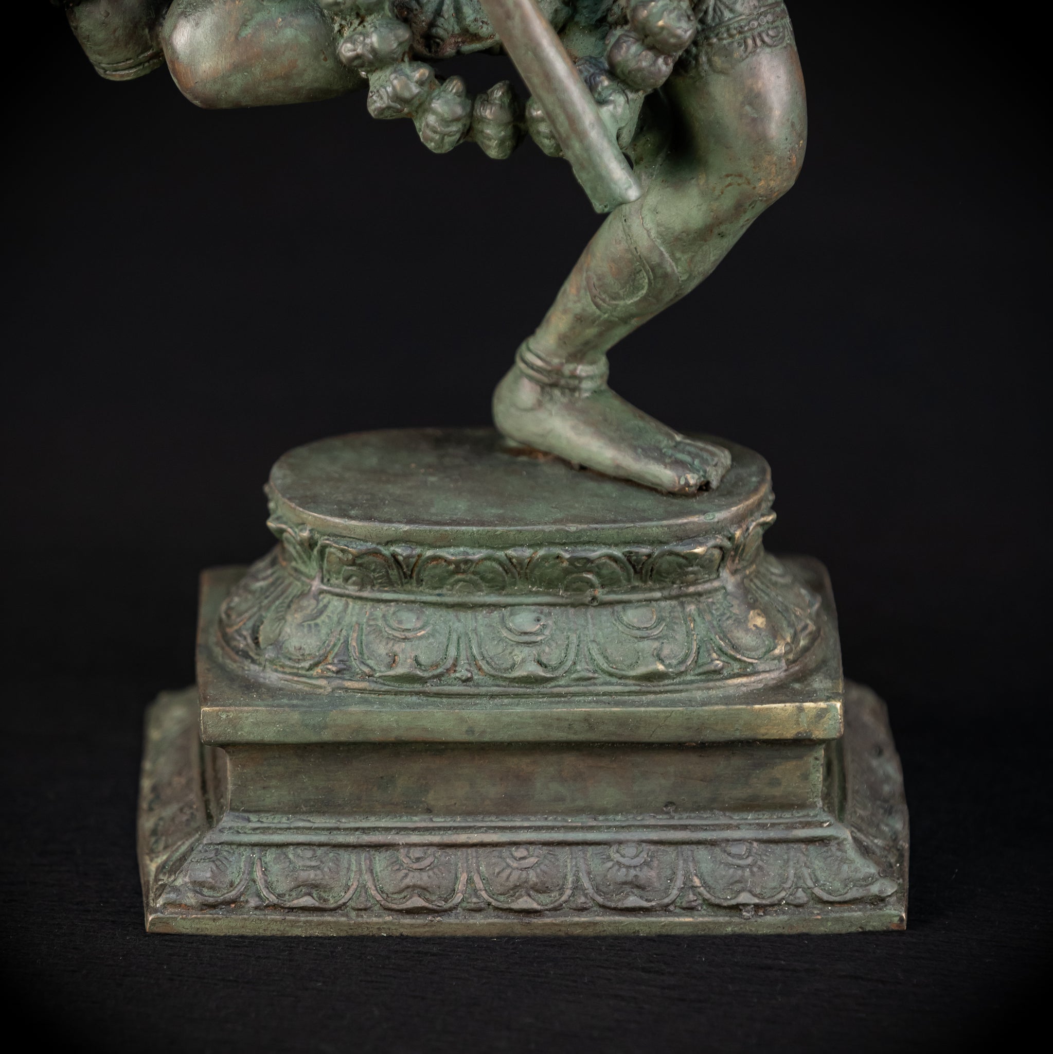 Kali Hindu Goddes Bronze Sculpture