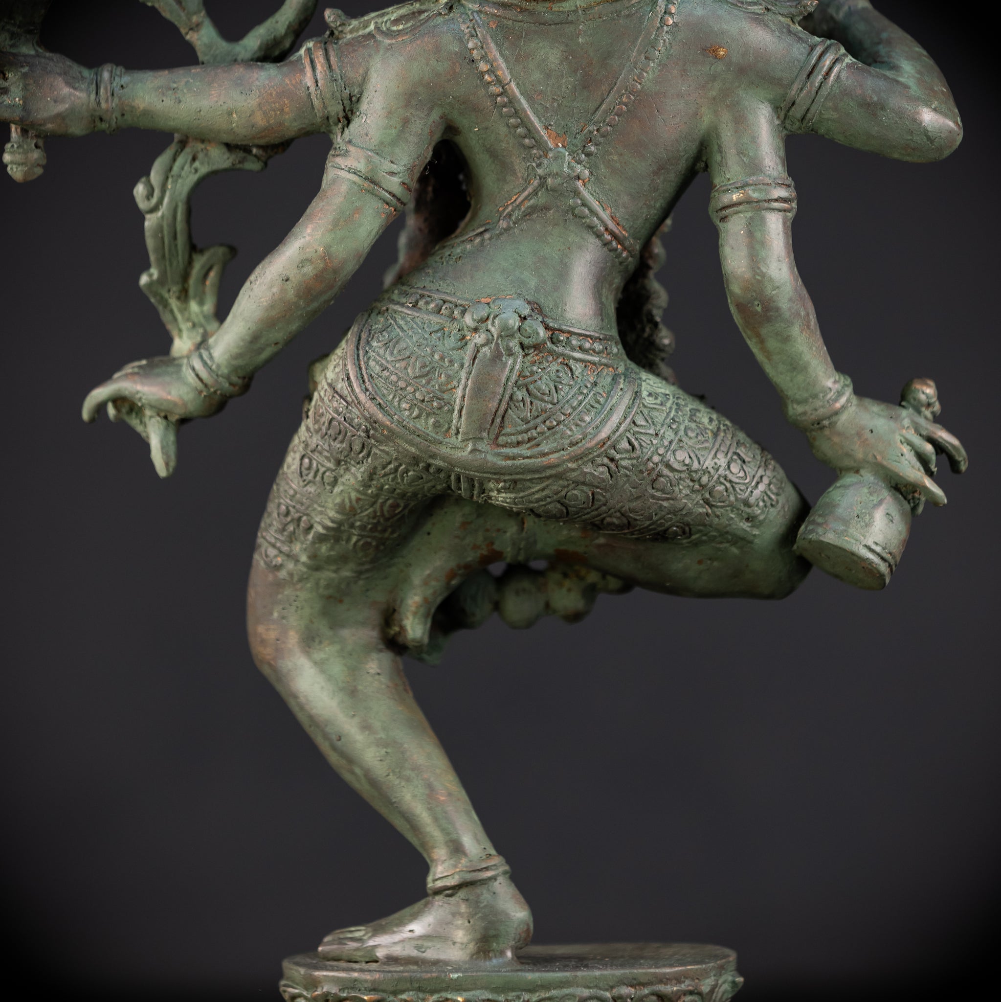 Kali Hindu Goddes Bronze Sculpture