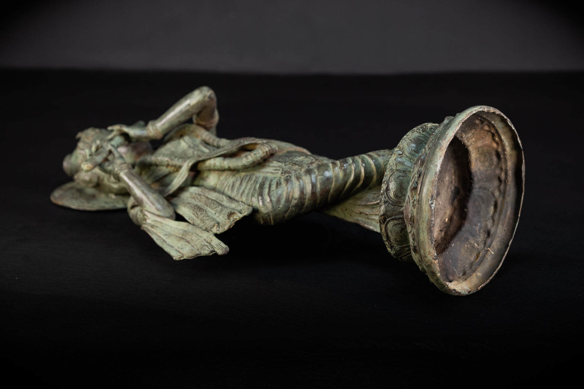 Krishna Hindu Deity Bronze Sculpture | 23.2"