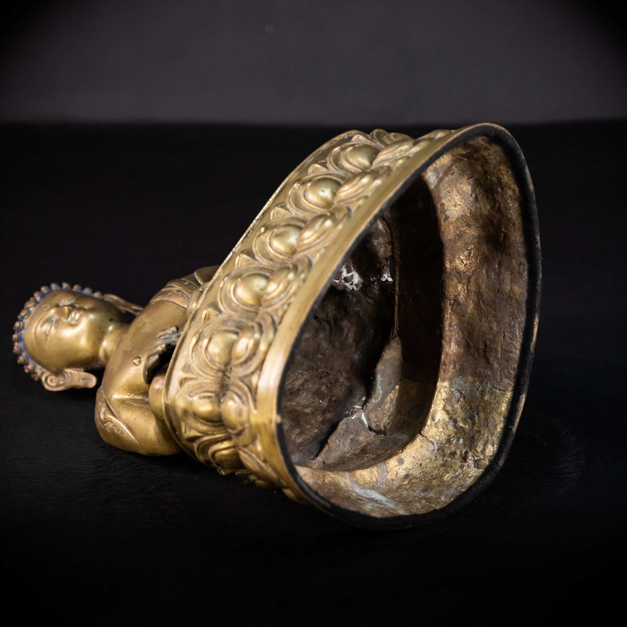 Guatama Buddha Bronze Statue 1800s | 16.2"