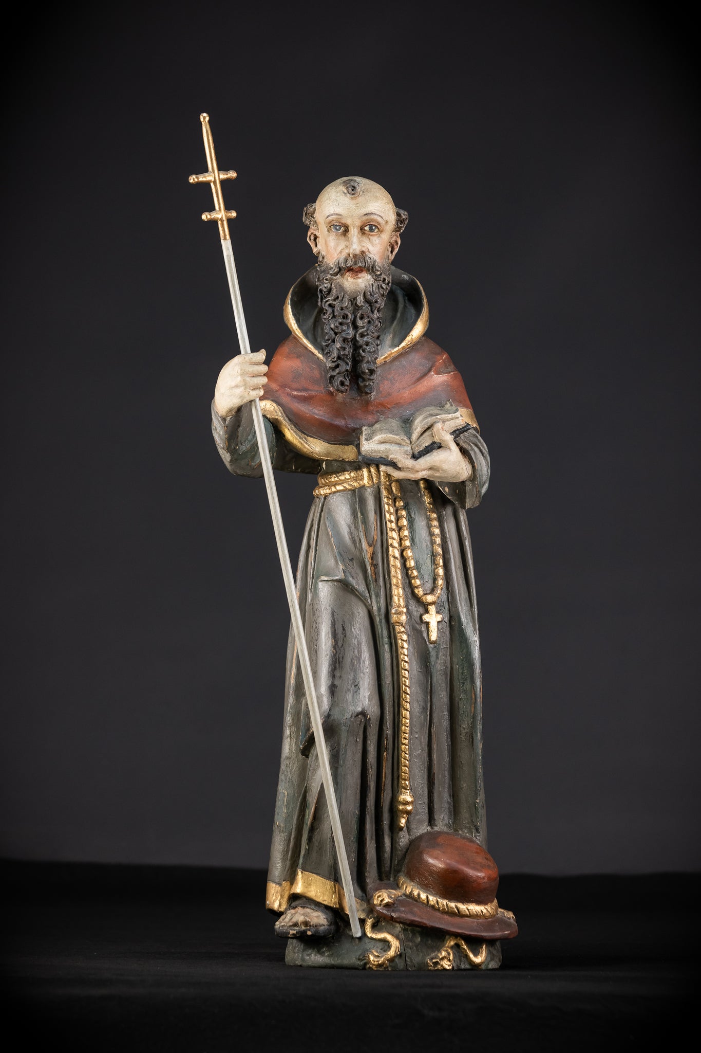 St Jacob The Apostle | 1700s Antique | 23.6" / 60 cm