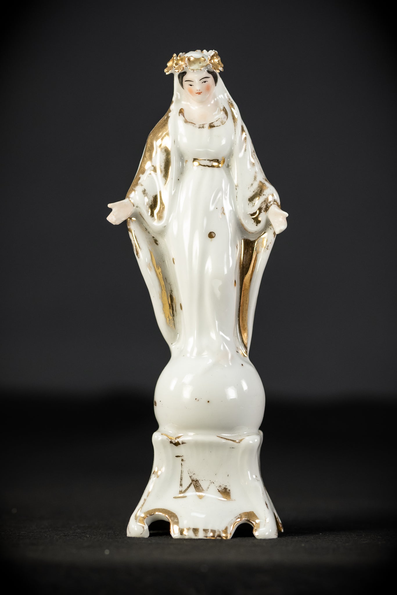 Virgin Mary Immaculate Conception Statue | Antique 7.9" / 20 cm