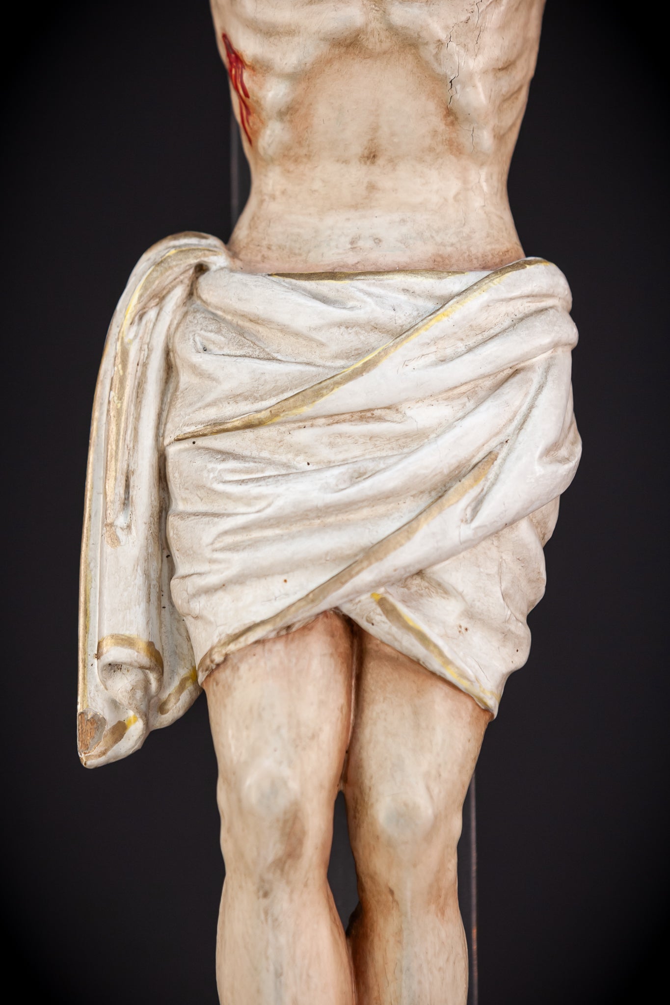 Wall Crucifix | 1900s Antique | 30"/ 76 cm