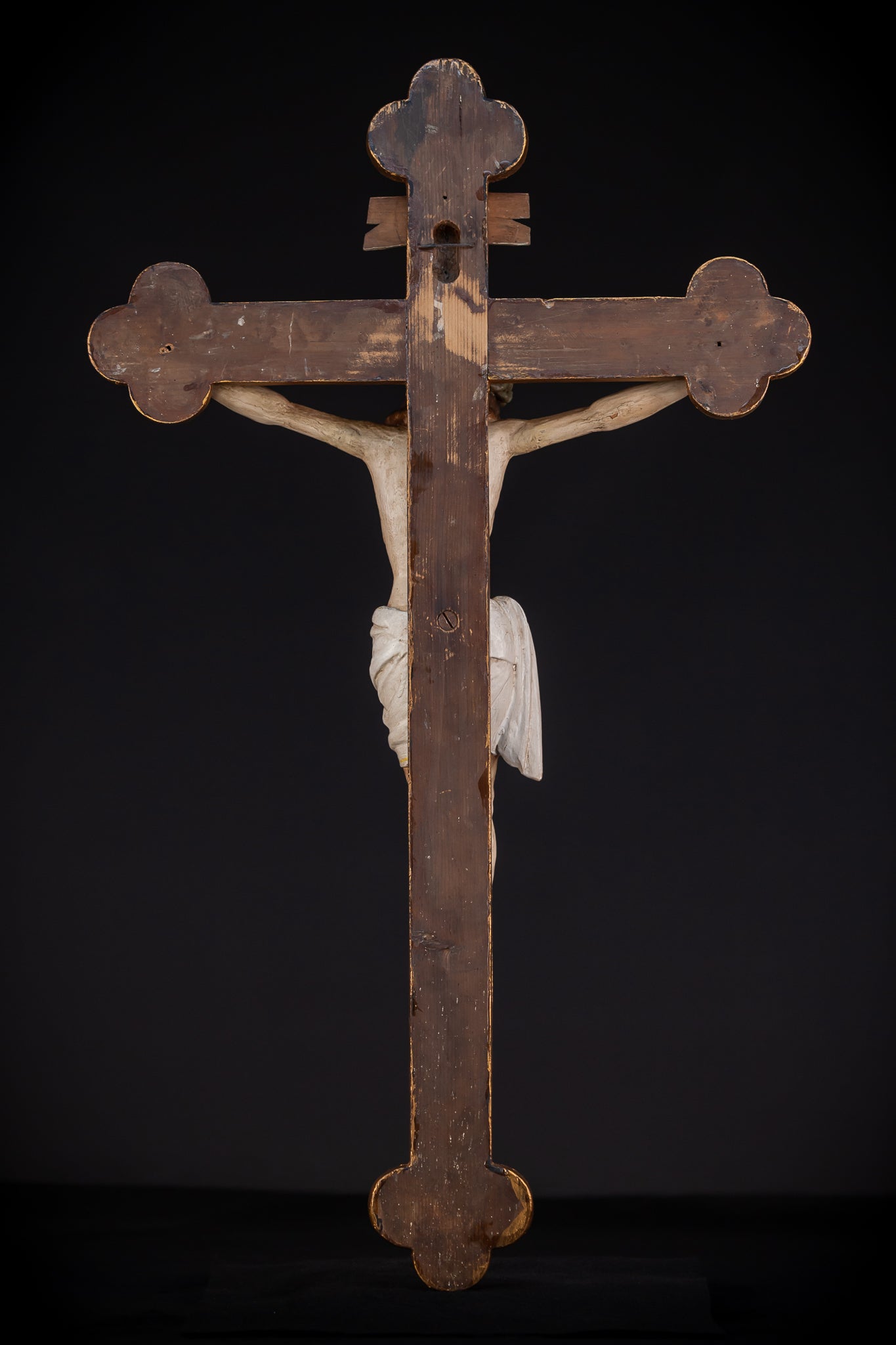 Wall Crucifix | 1900s Antique | 30"/ 76 cm