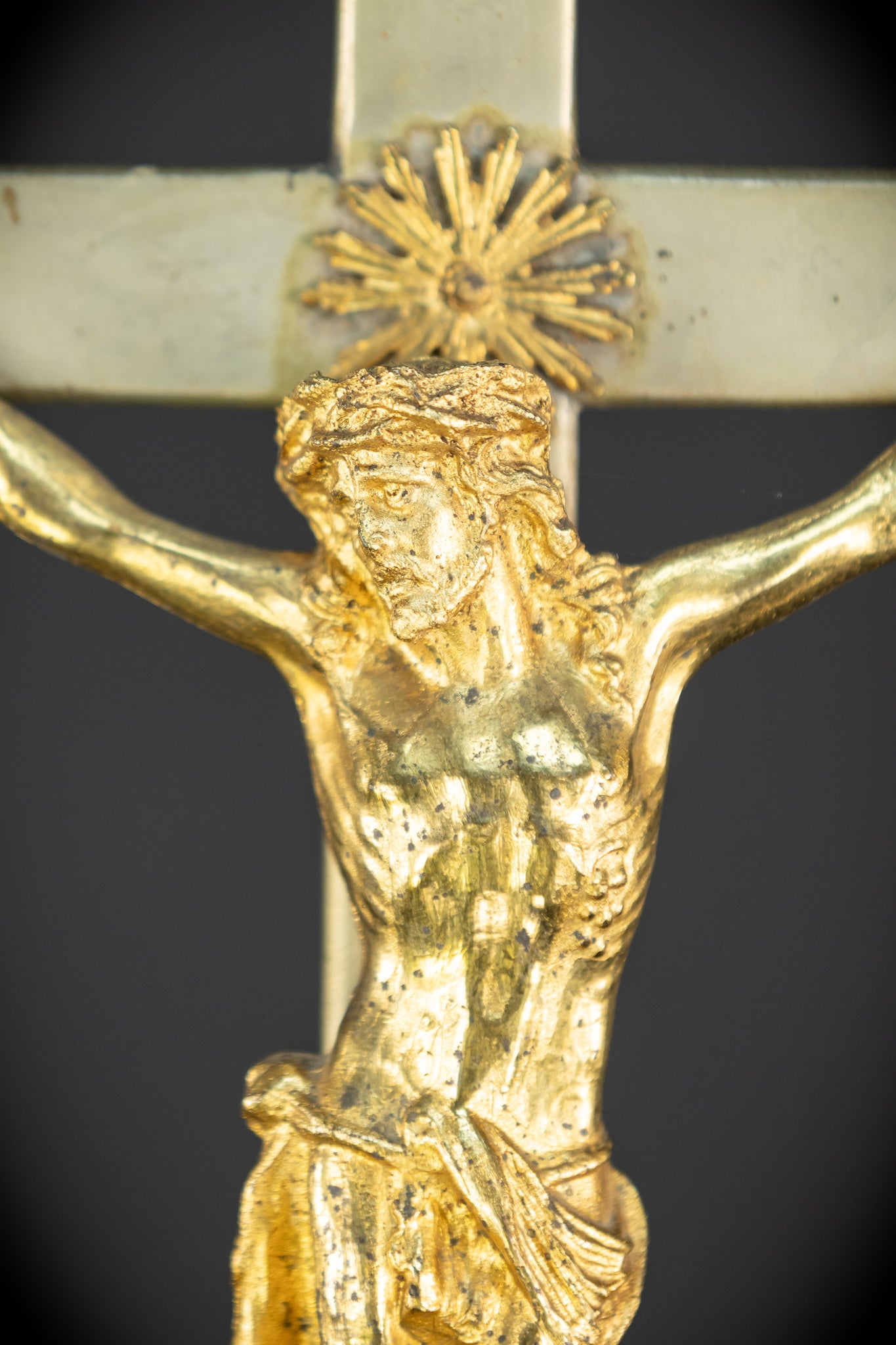 Altar Crucifix | Jesus | Metal | 25.2” / 64 cm