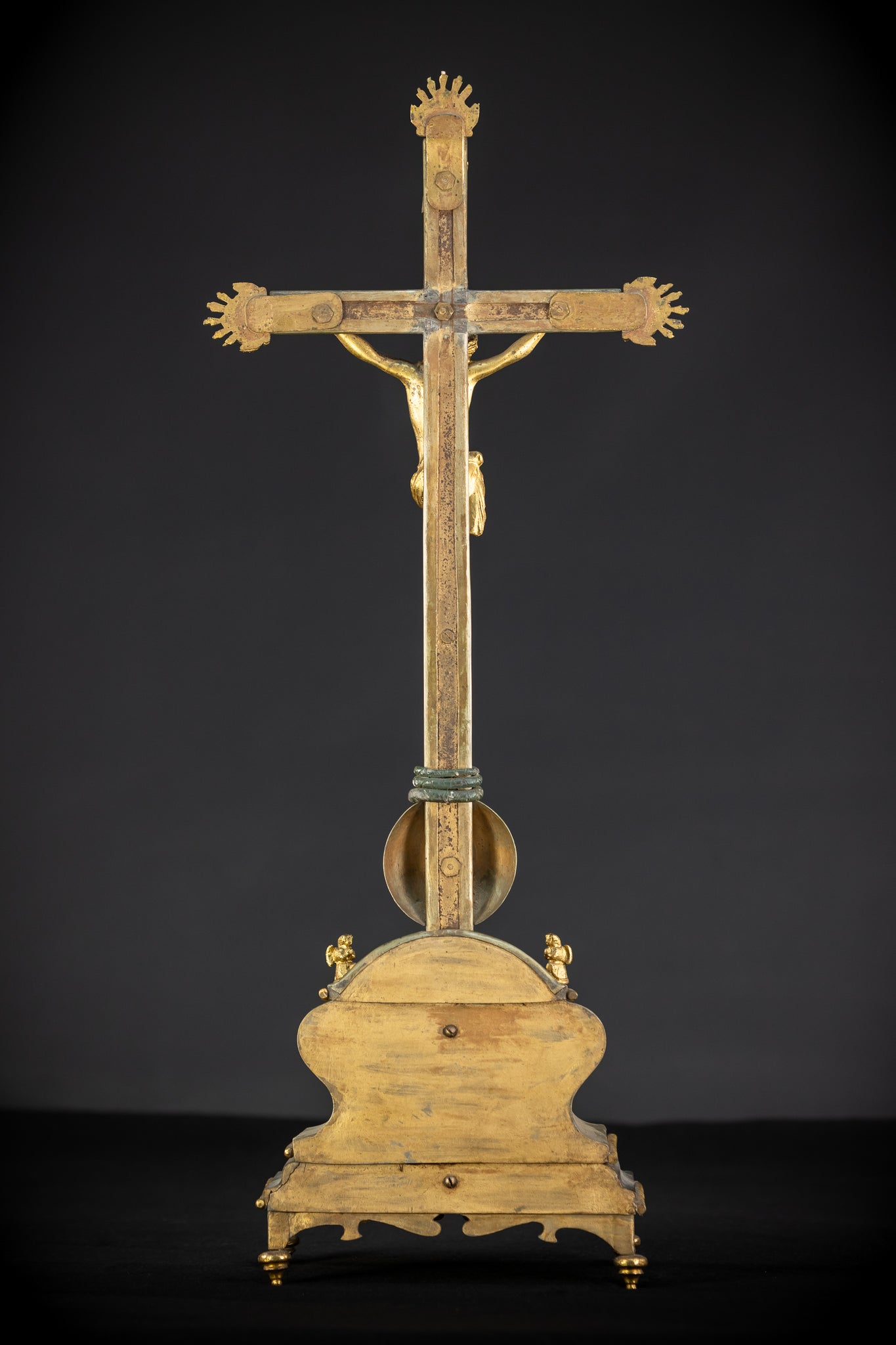 Altar Crucifix | Jesus | Metal | 25.2” / 64 cm