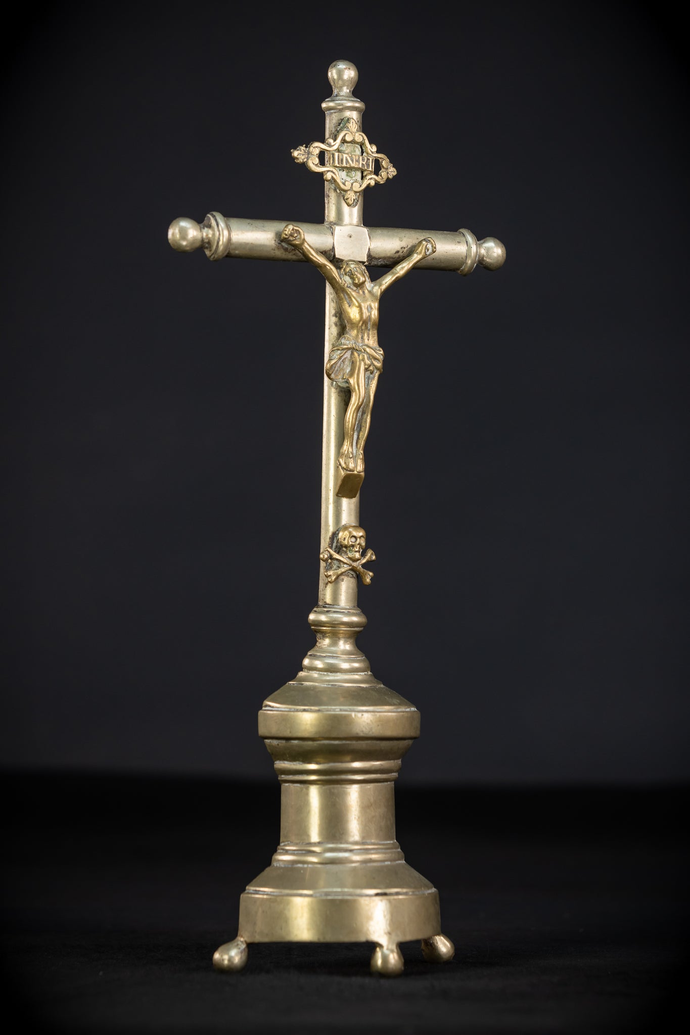 Bronze Altar Crucifix | 1800s Antique | 19.1" / 48.5 cm (Copy)