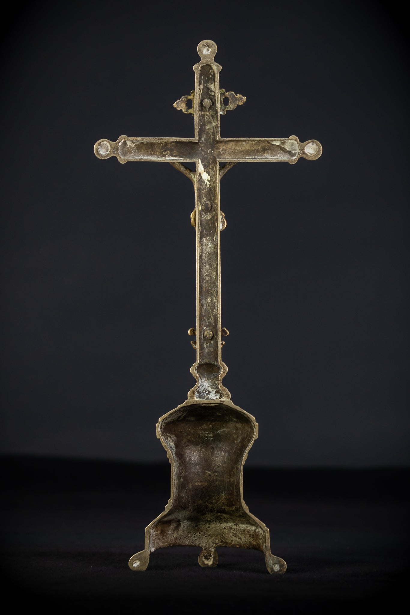 Bronze Altar Crucifix | 1800s Antique | 19.1" / 48.5 cm (Copy)
