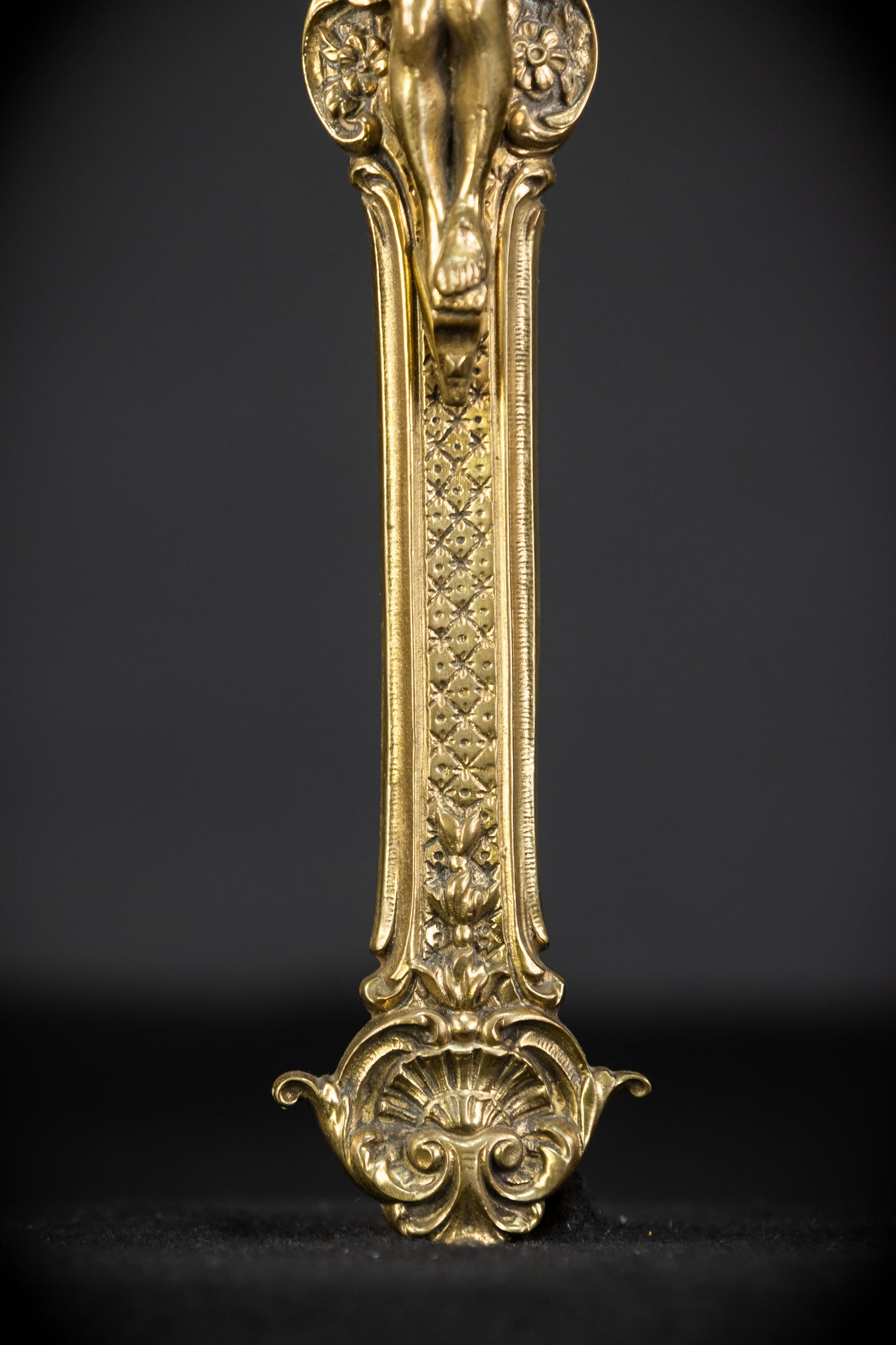 Crucifix Wall | French Baroque Bronze | 17.7"