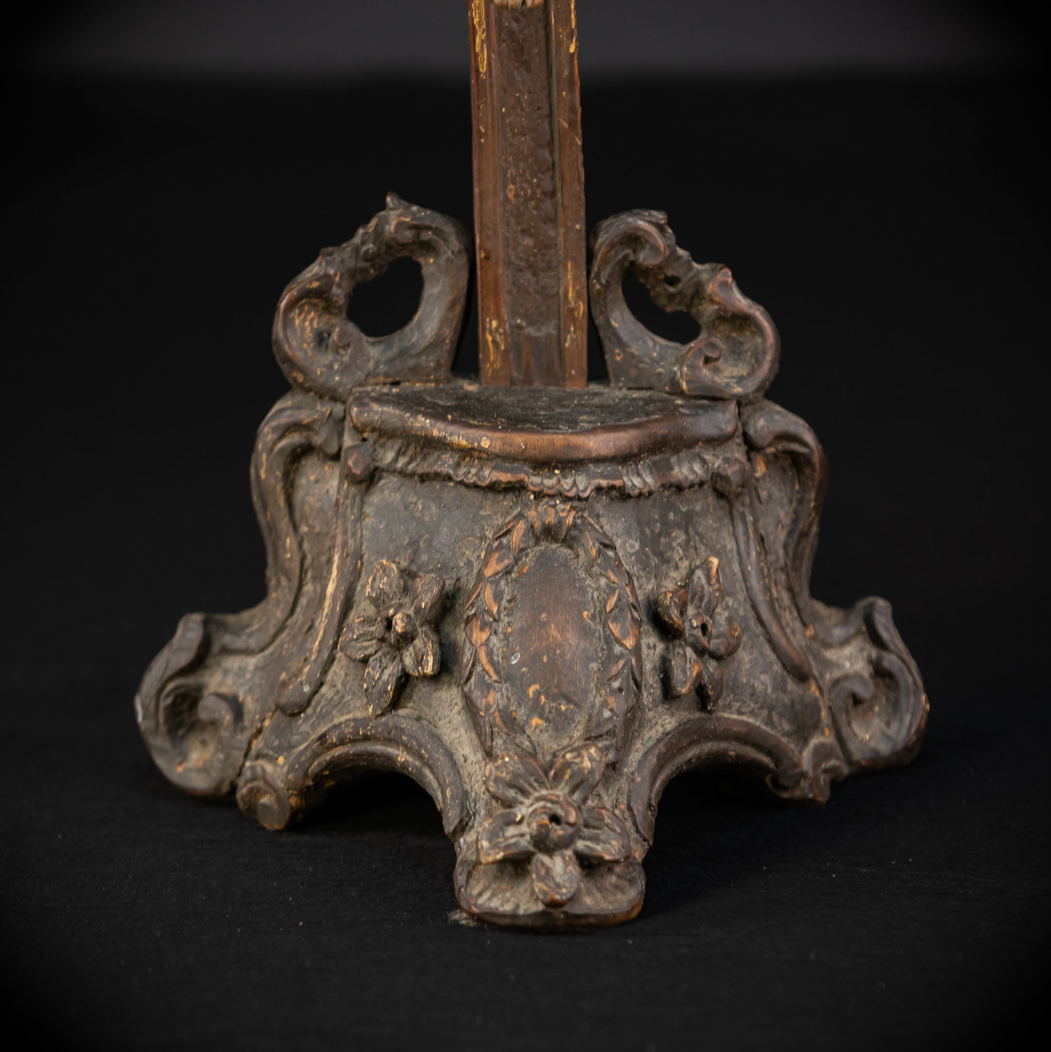 Altar Crucifix | Wood Carving | 1793 Antique