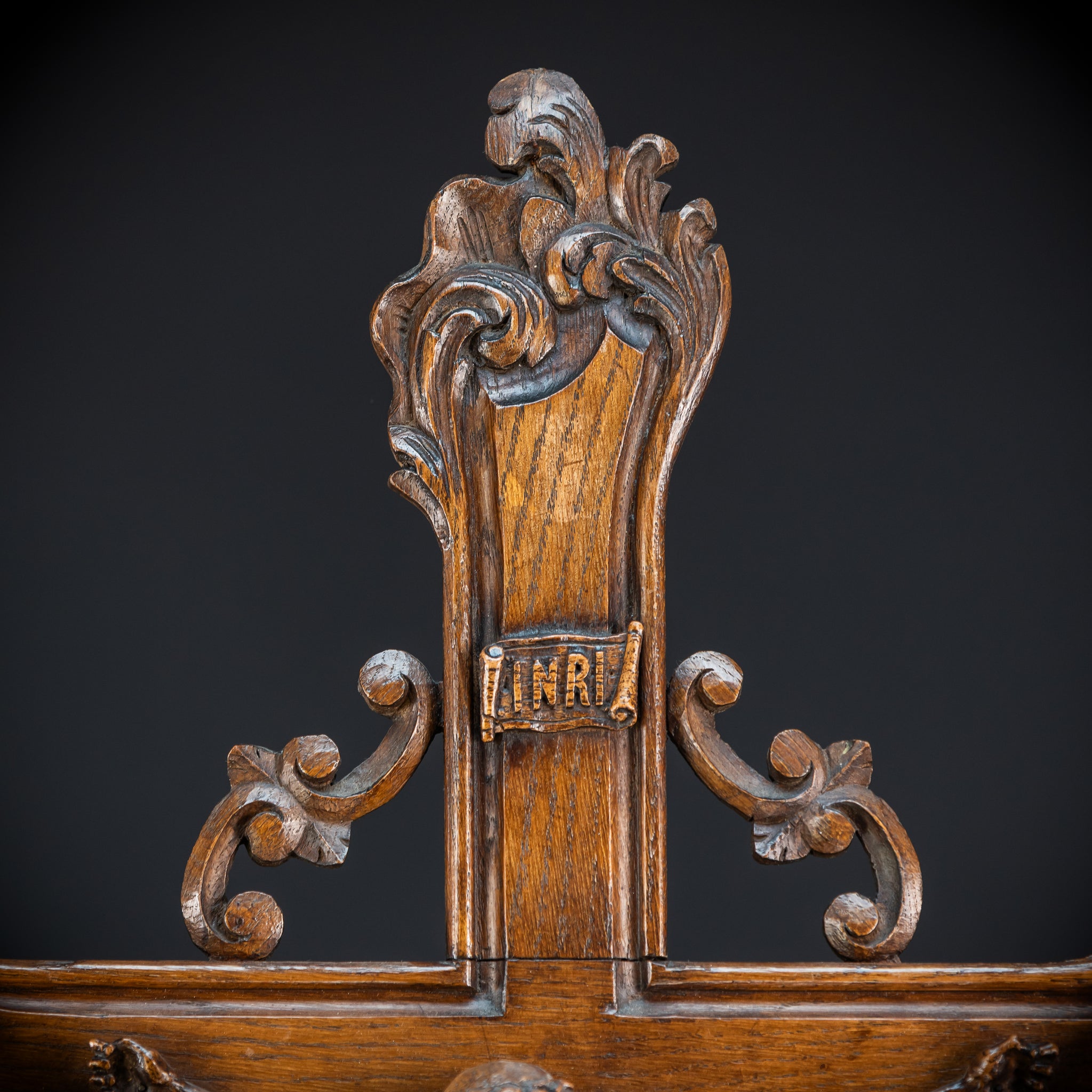 33.9" / 86 cm | Church Wall Crucifix | 1800s Antique