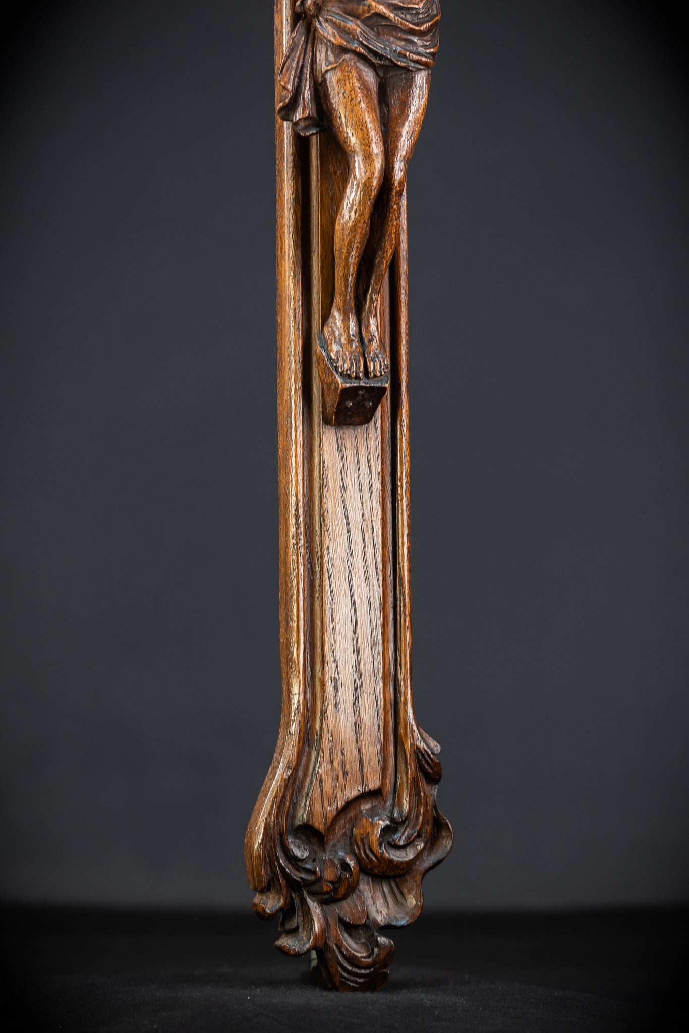 33.9" / 86 cm | Church Wall Crucifix | 1800s Antique
