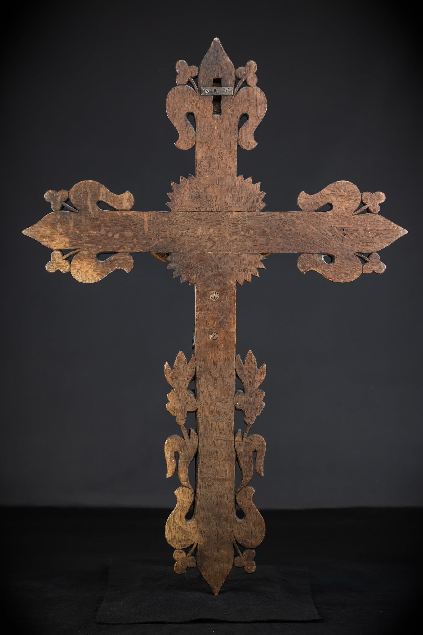 32.3" / 82 cm | Church Wall Crucifix | Antique 1800s