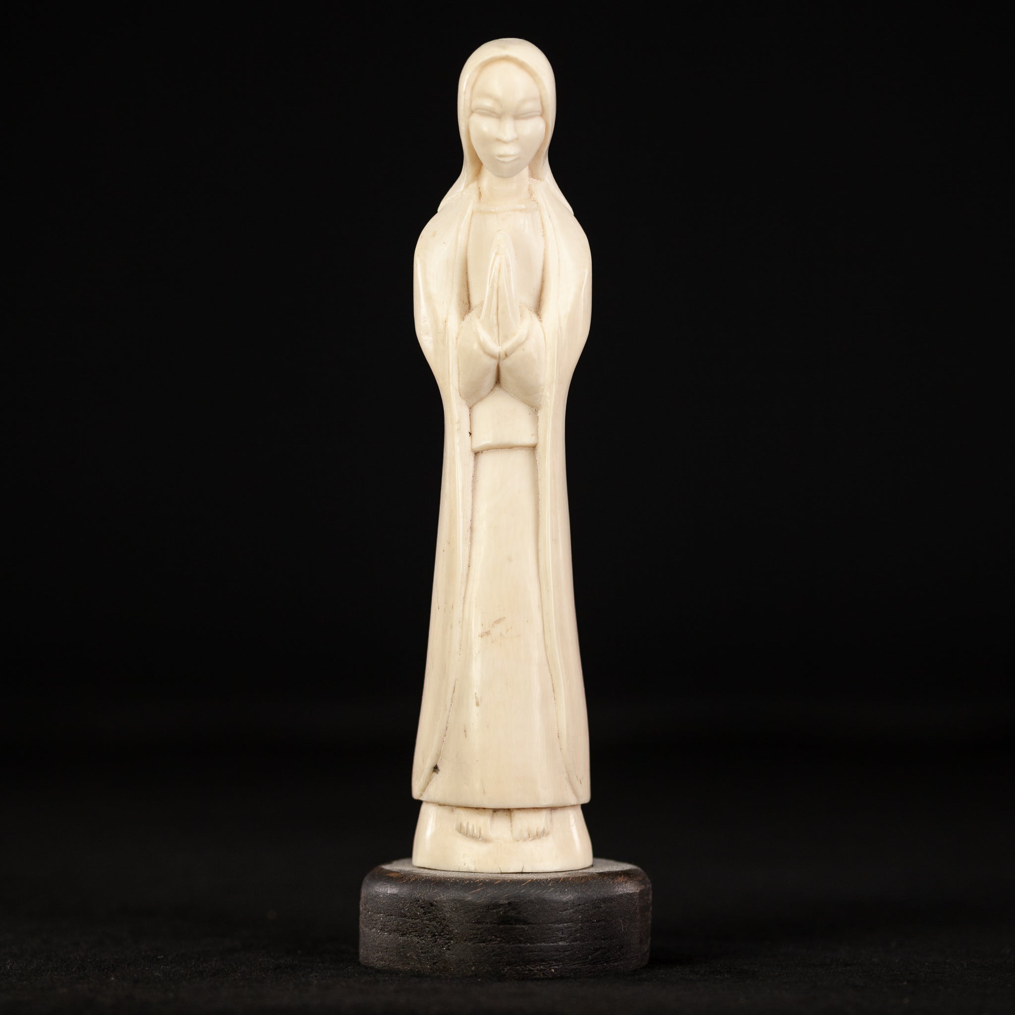 Virgin Mary Dieppe Carving Sculpture
