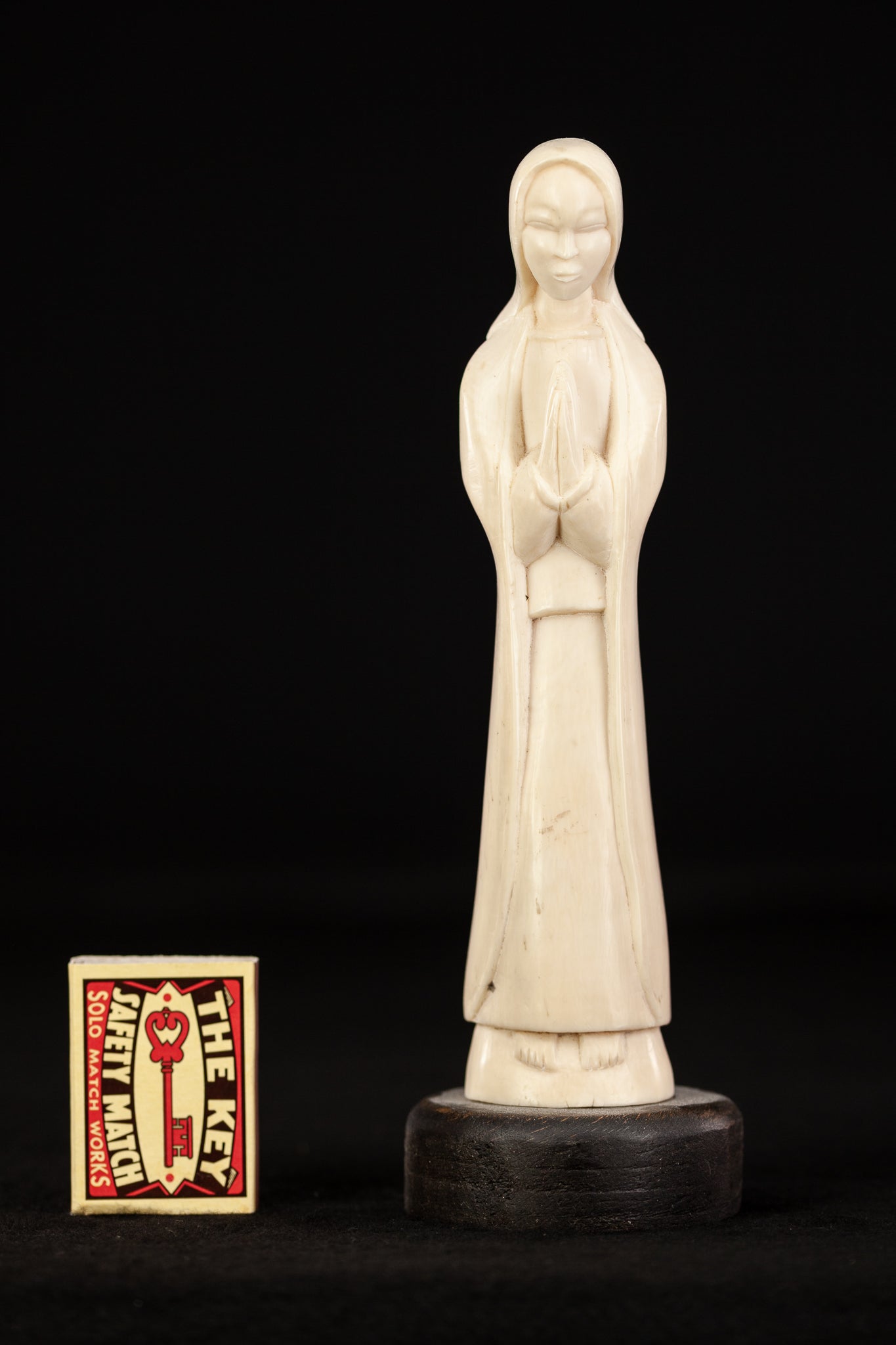 Virgin Mary Dieppe Carving Sculpture
