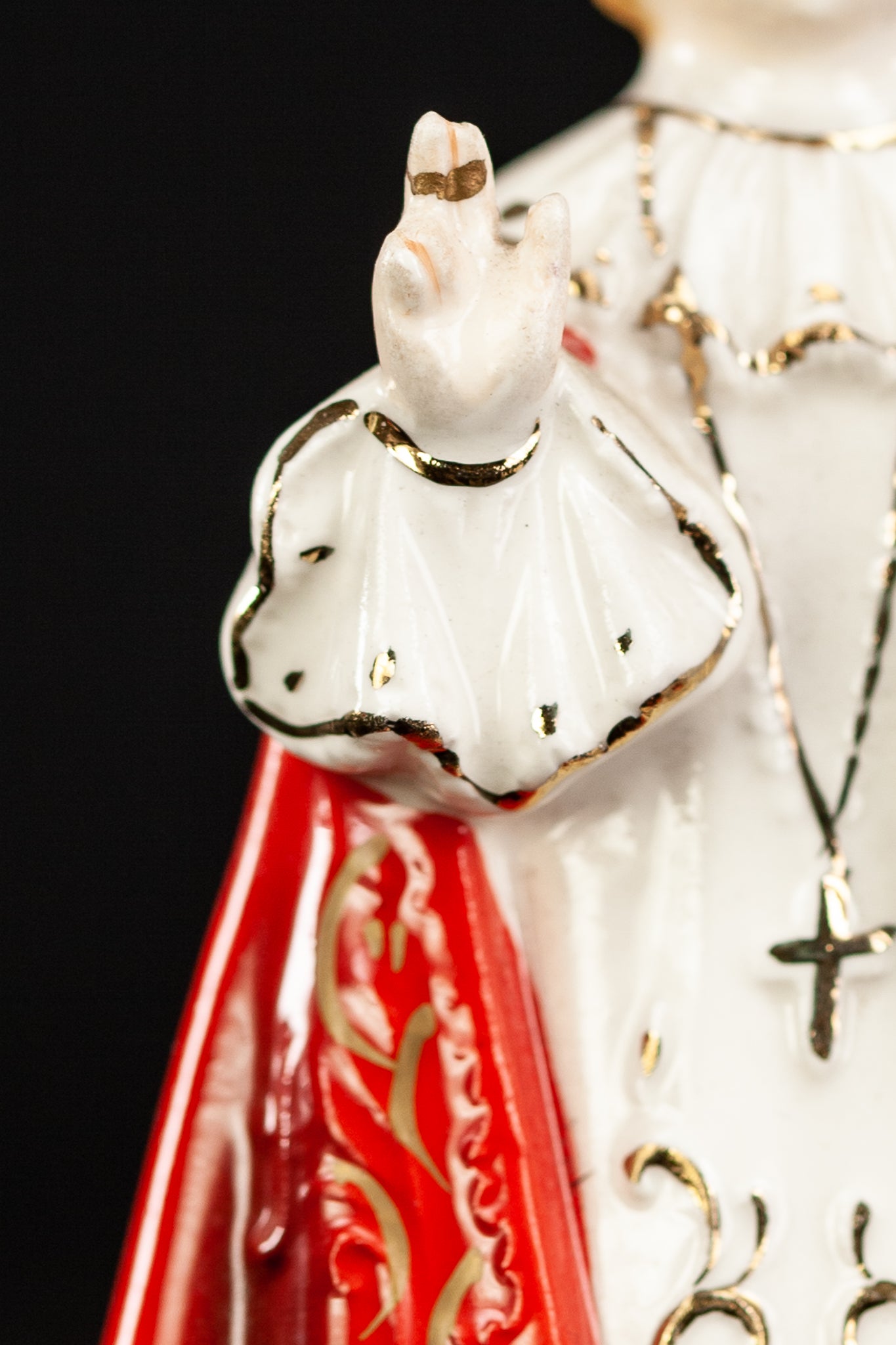 Infant Jesus of Prague Porcelain Statue