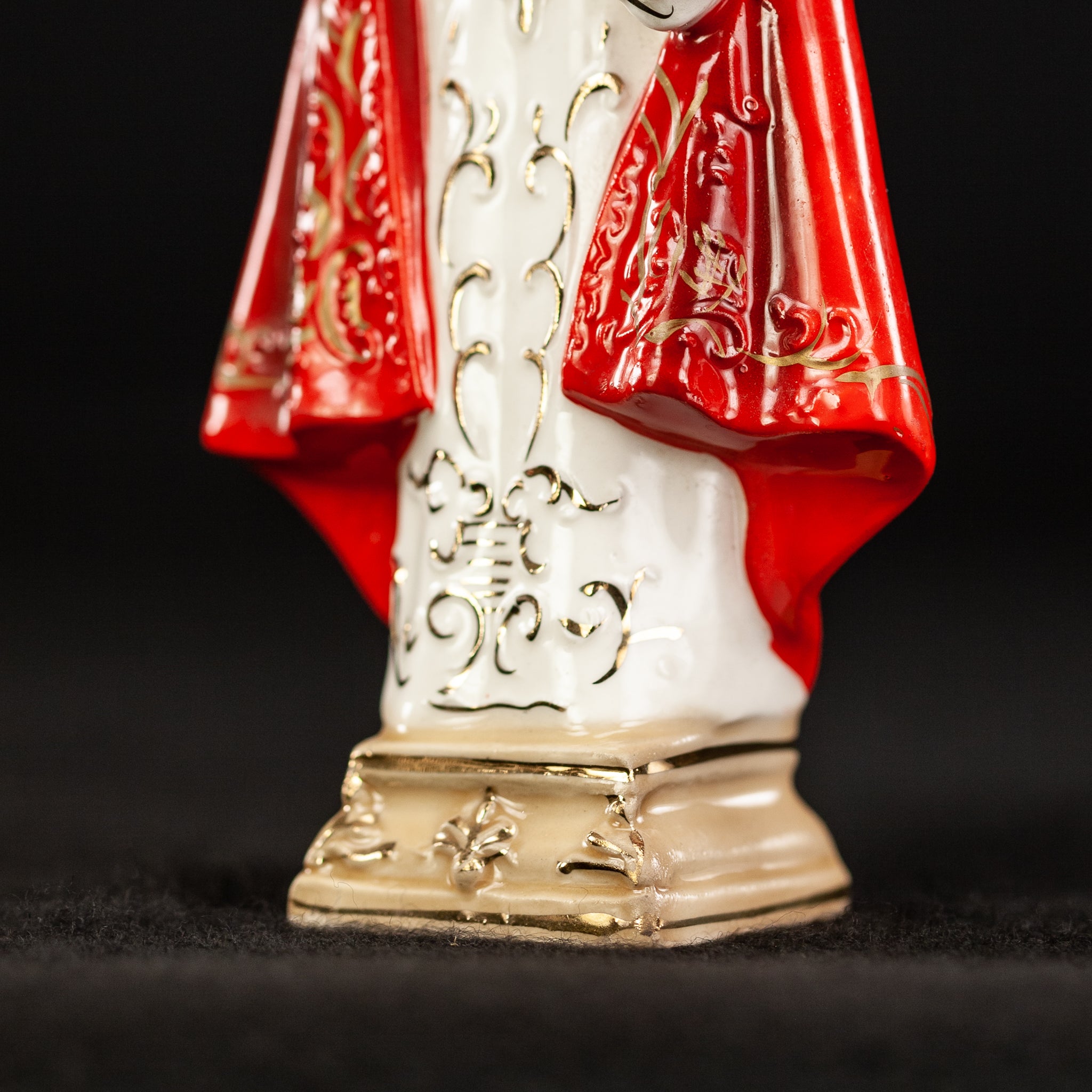 Infant Jesus of Prague Porcelain Statue