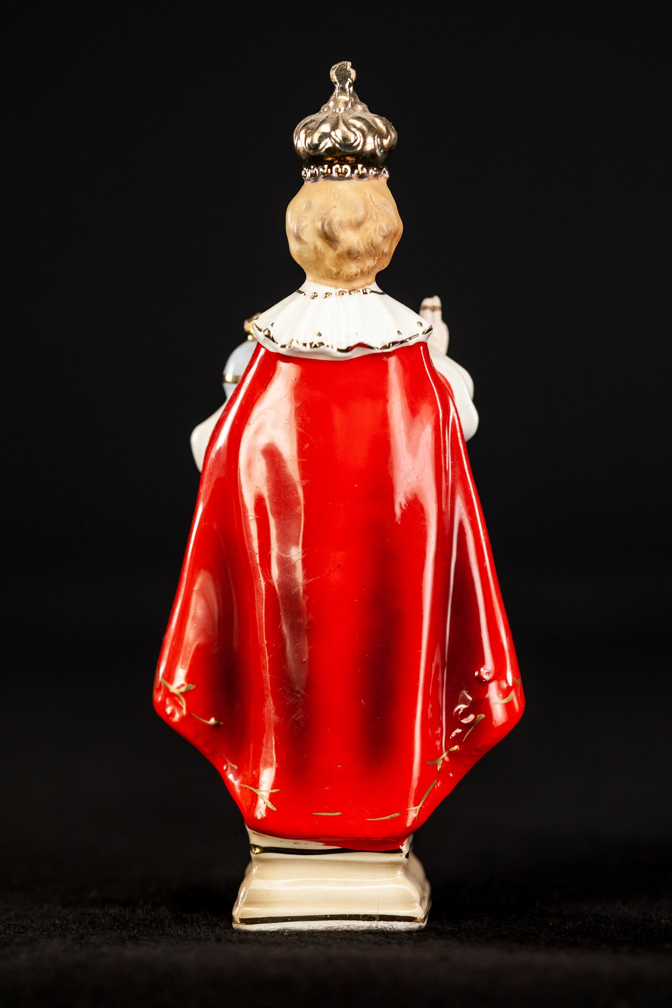 Infant Jesus of Prague Porcelain Statue