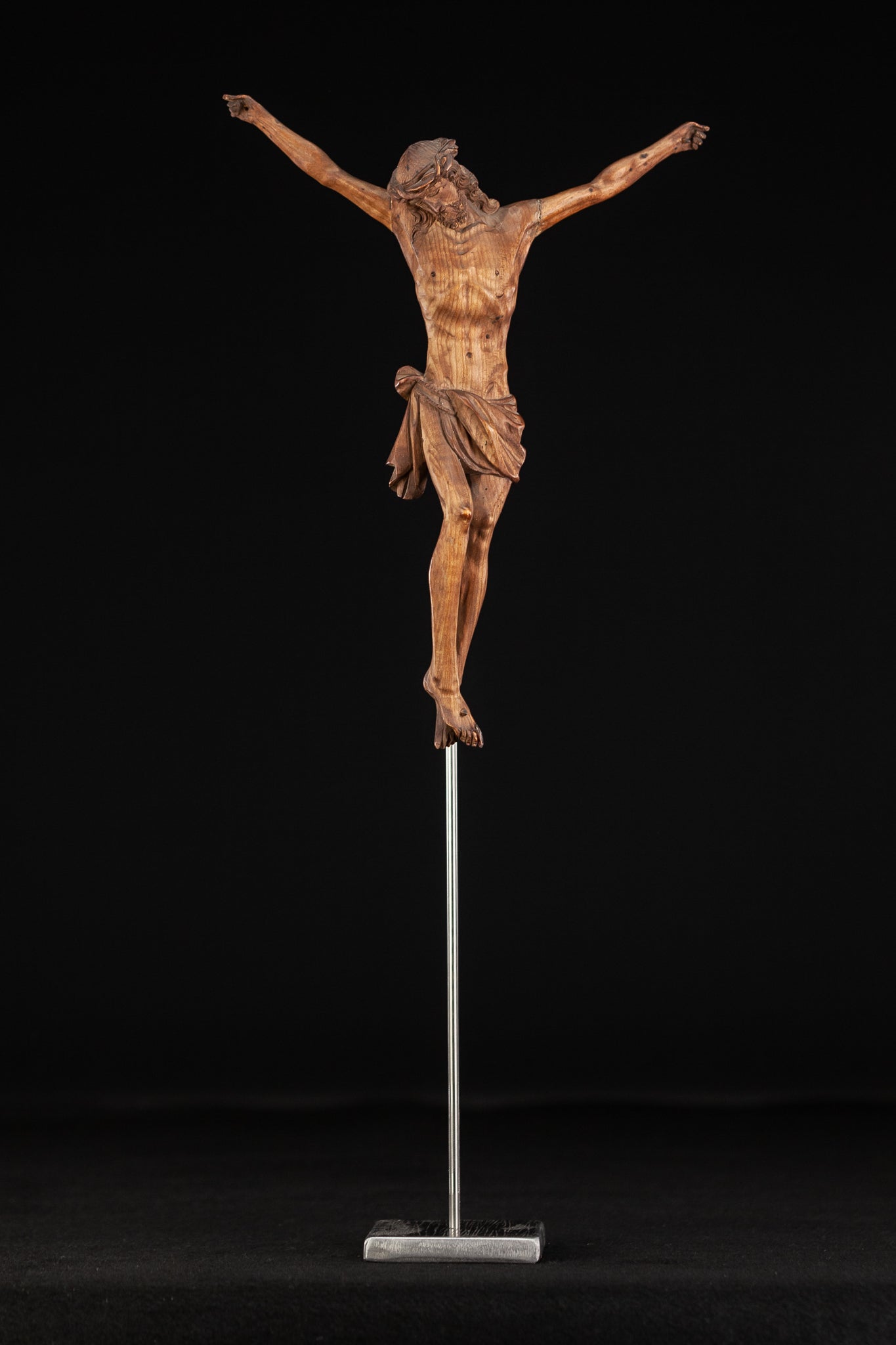 Corpus Christi Sculpture | 1800s Antique | 10"