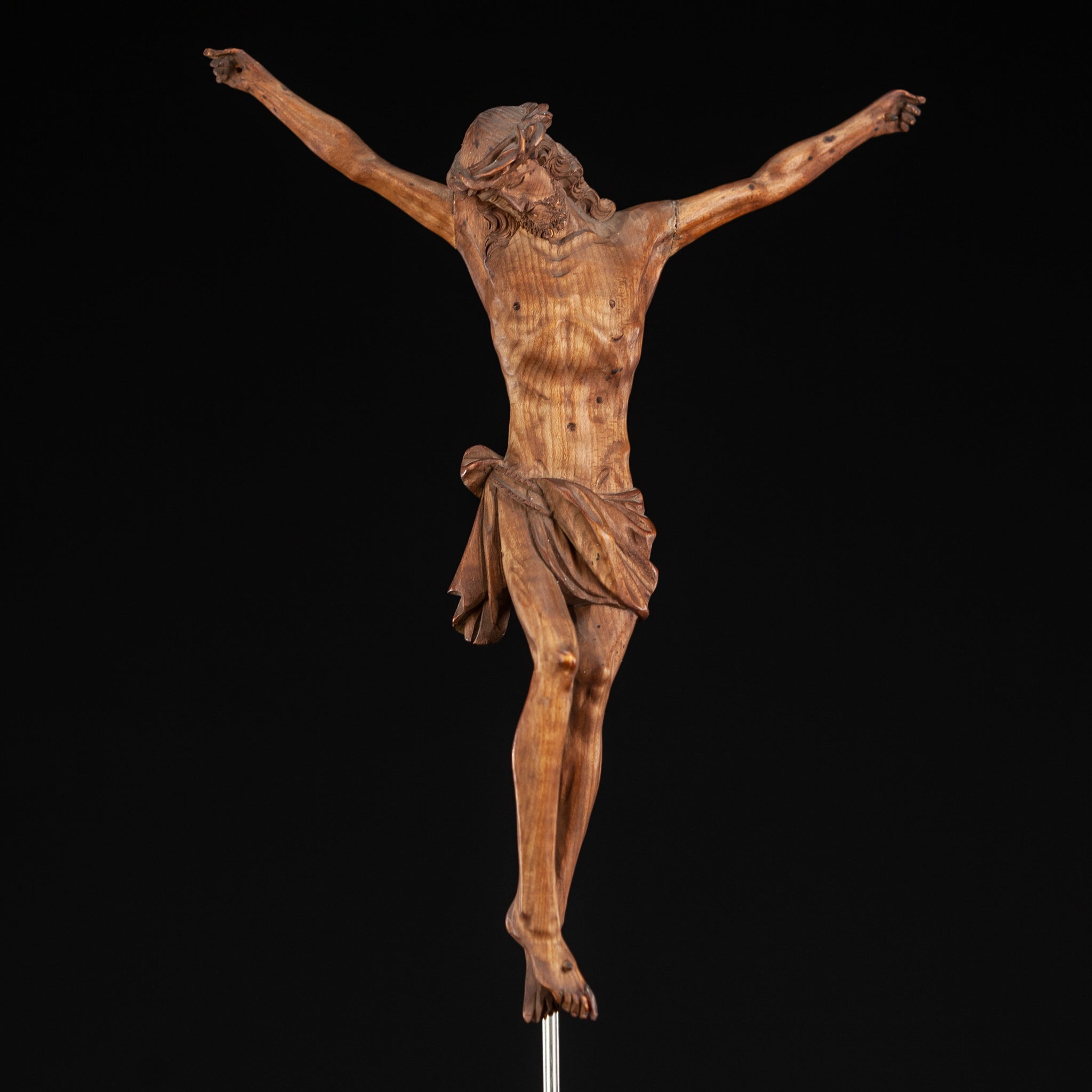 Corpus Christi Sculpture | 1800s Antique | 10"
