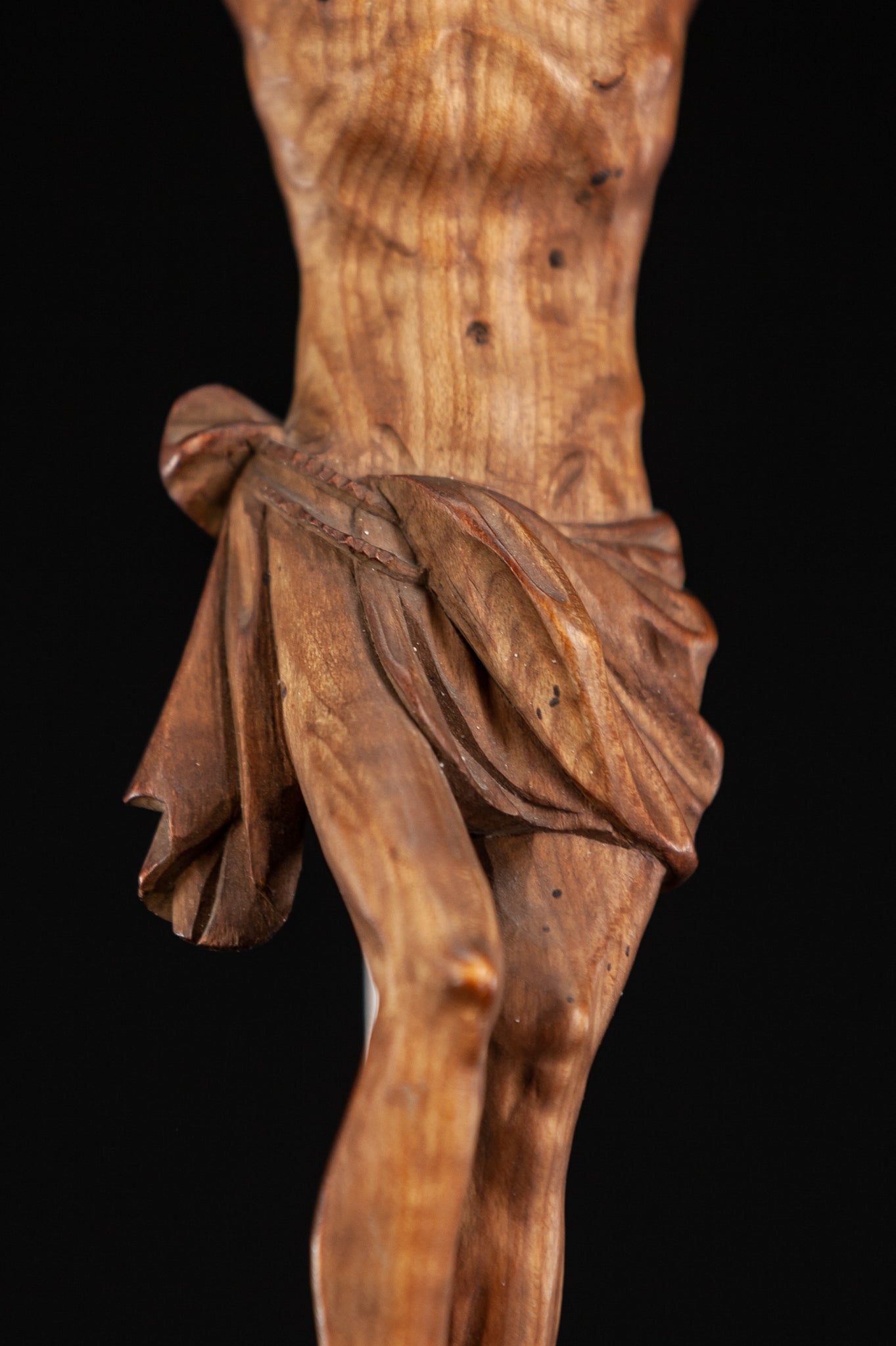 Corpus Christi Sculpture | 1800s Antique | 10"