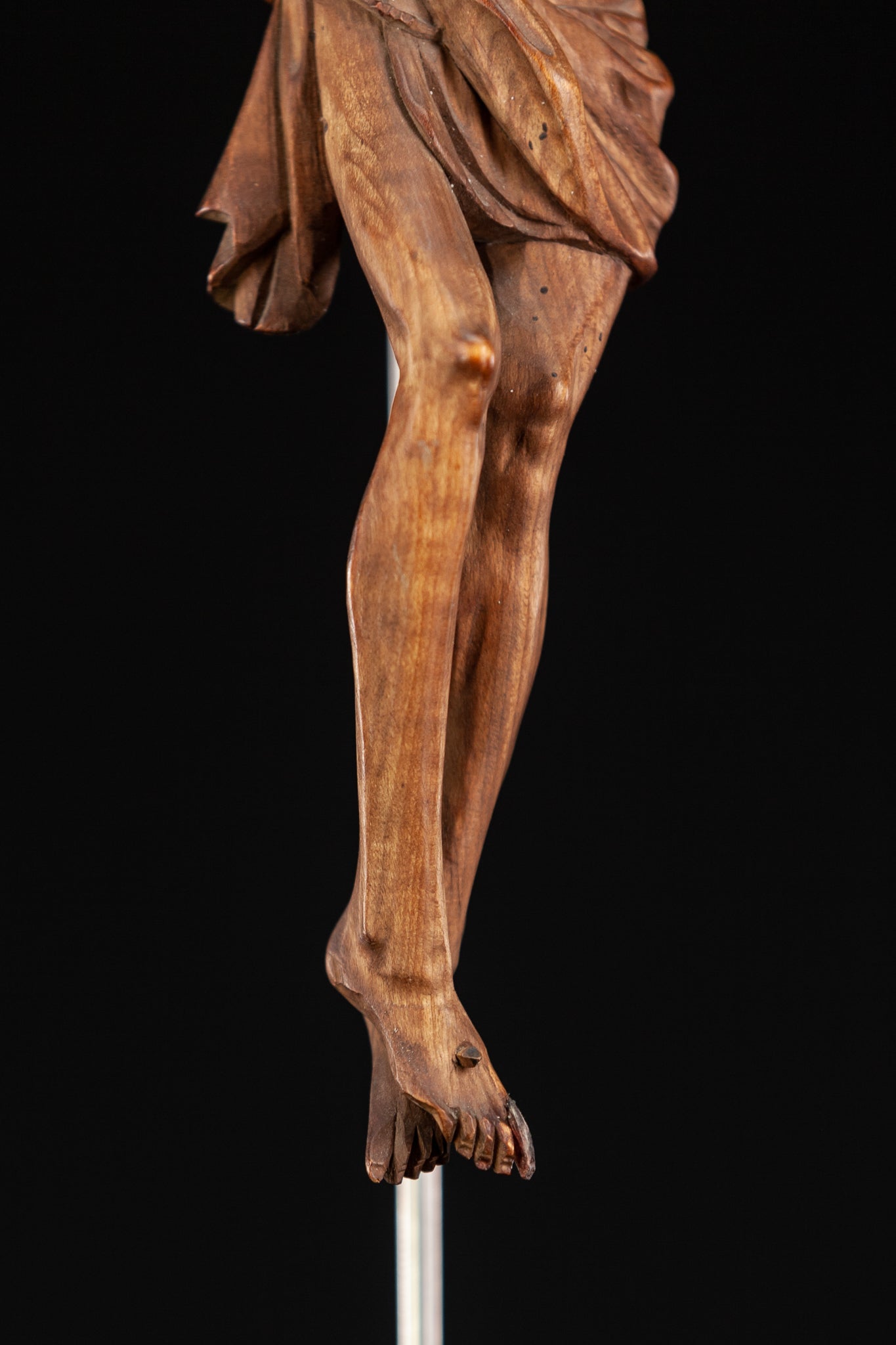 Corpus Christi Sculpture | 1800s Antique | 10"