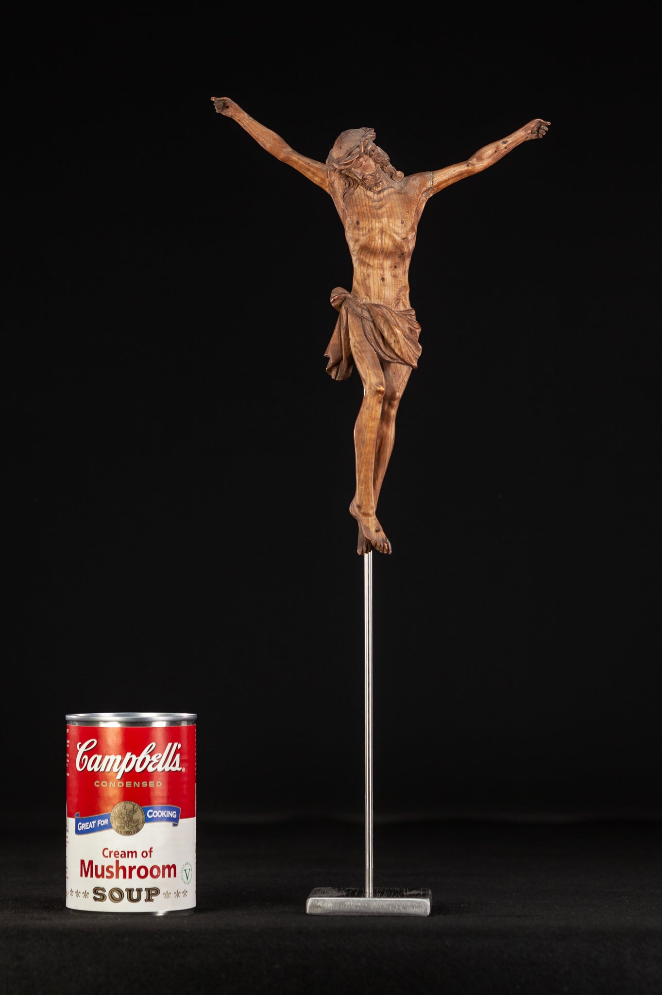 Corpus Christi Sculpture | 1800s Antique | 10"