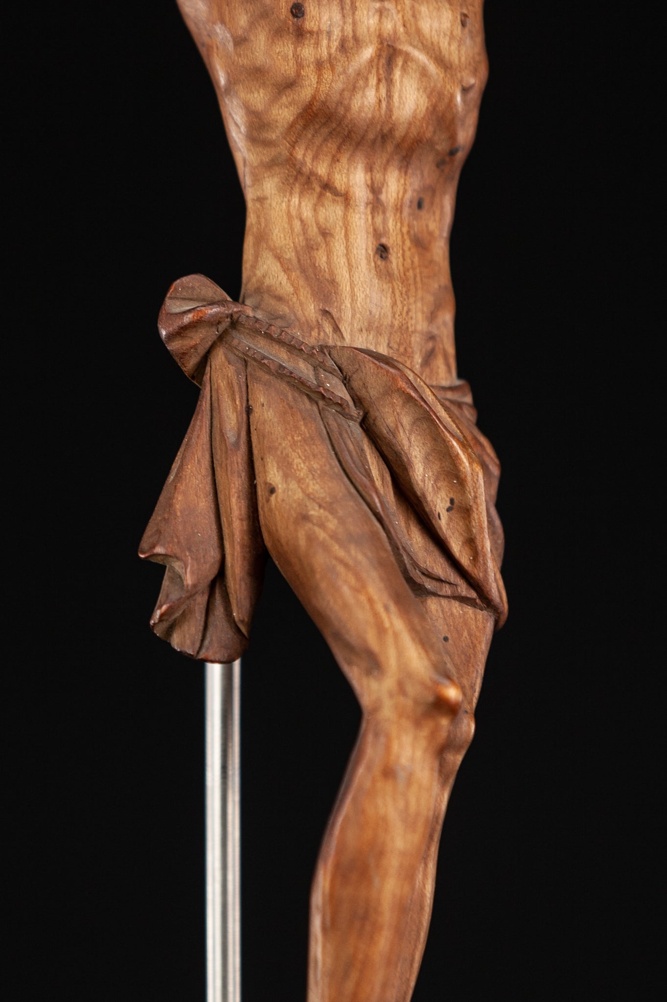 Corpus Christi Sculpture | 1800s Antique | 10"