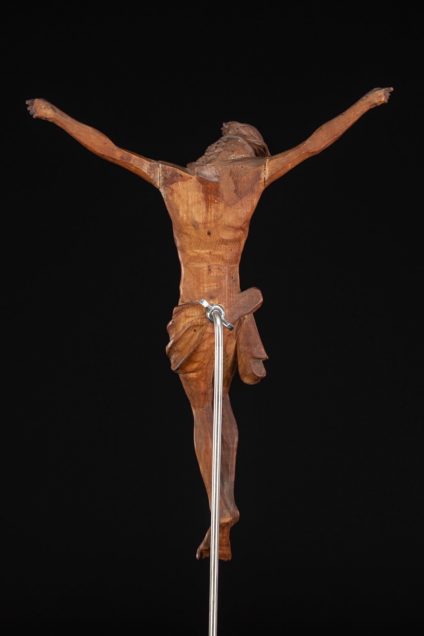 Corpus Christi Sculpture | 1800s Antique | 10"