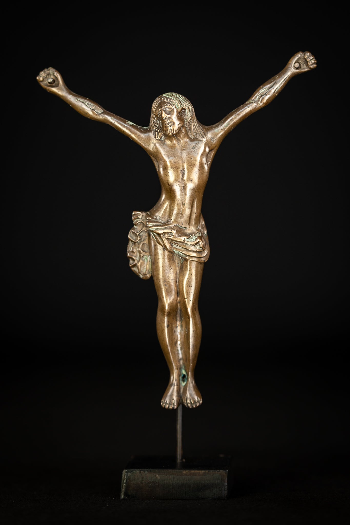 Jesus Christ French Bronze Statue | 1600s