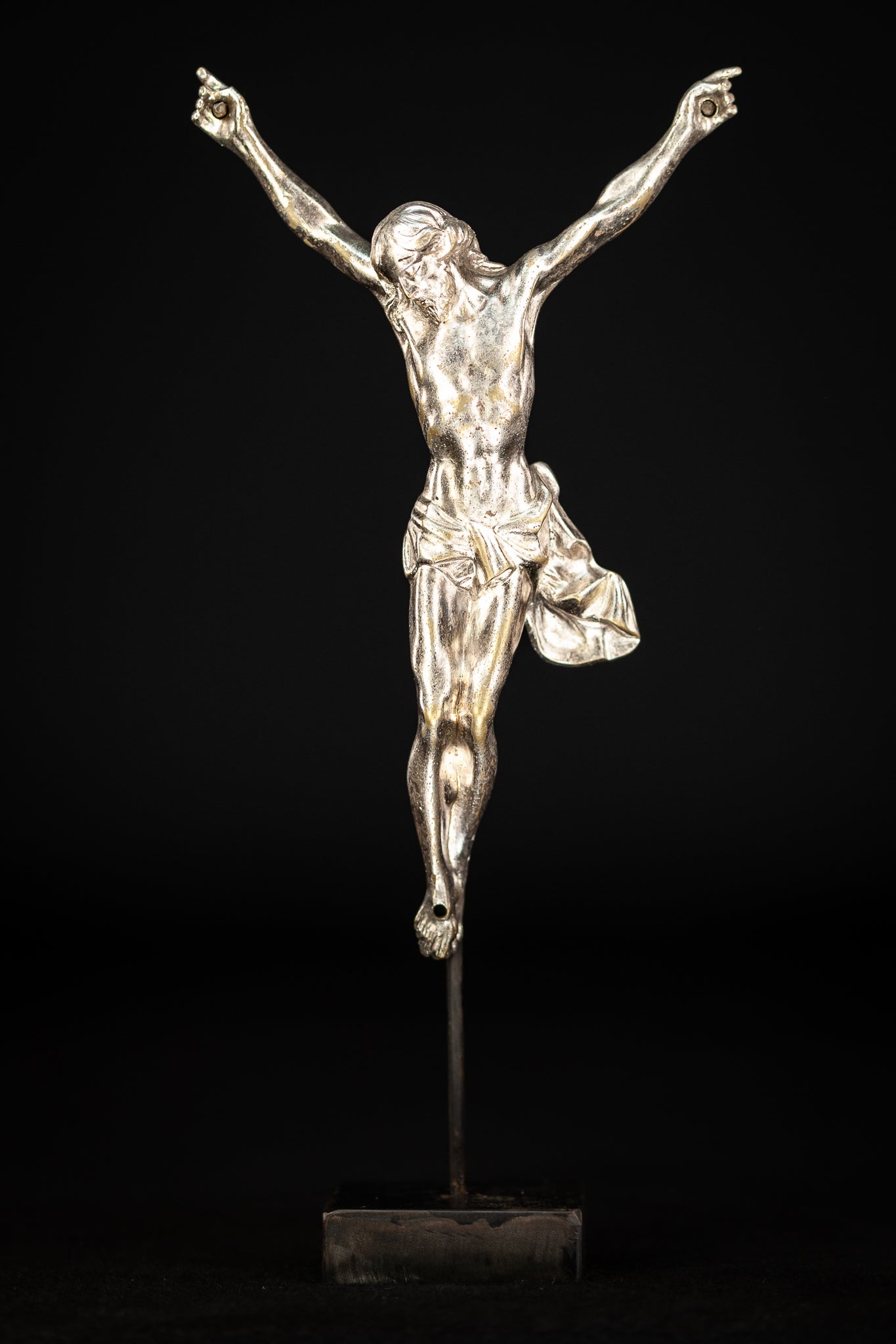 Corpus Christi Sculpture | Silver Plated Bronze | 1700s