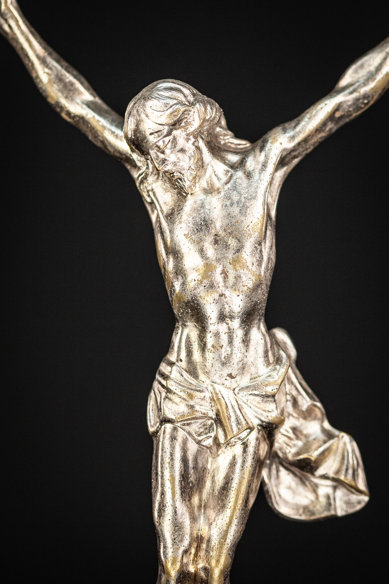 Corpus Christi Sculpture | Silver Plated Bronze | 1700s